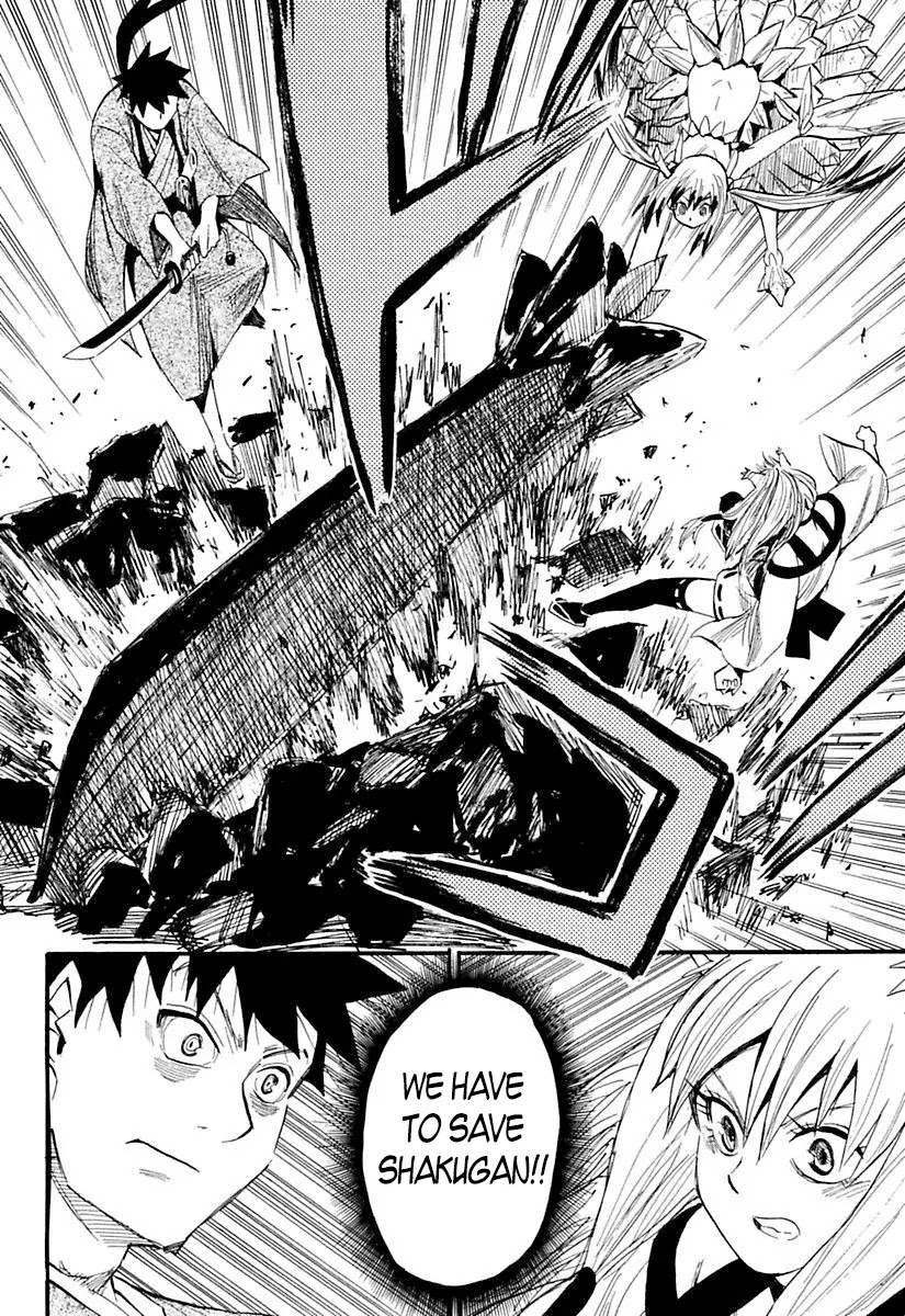 Sengoku Youko Chapter 76 page 8 - Chapter 76: Shakugan and Kazamatsuri Shinsuke