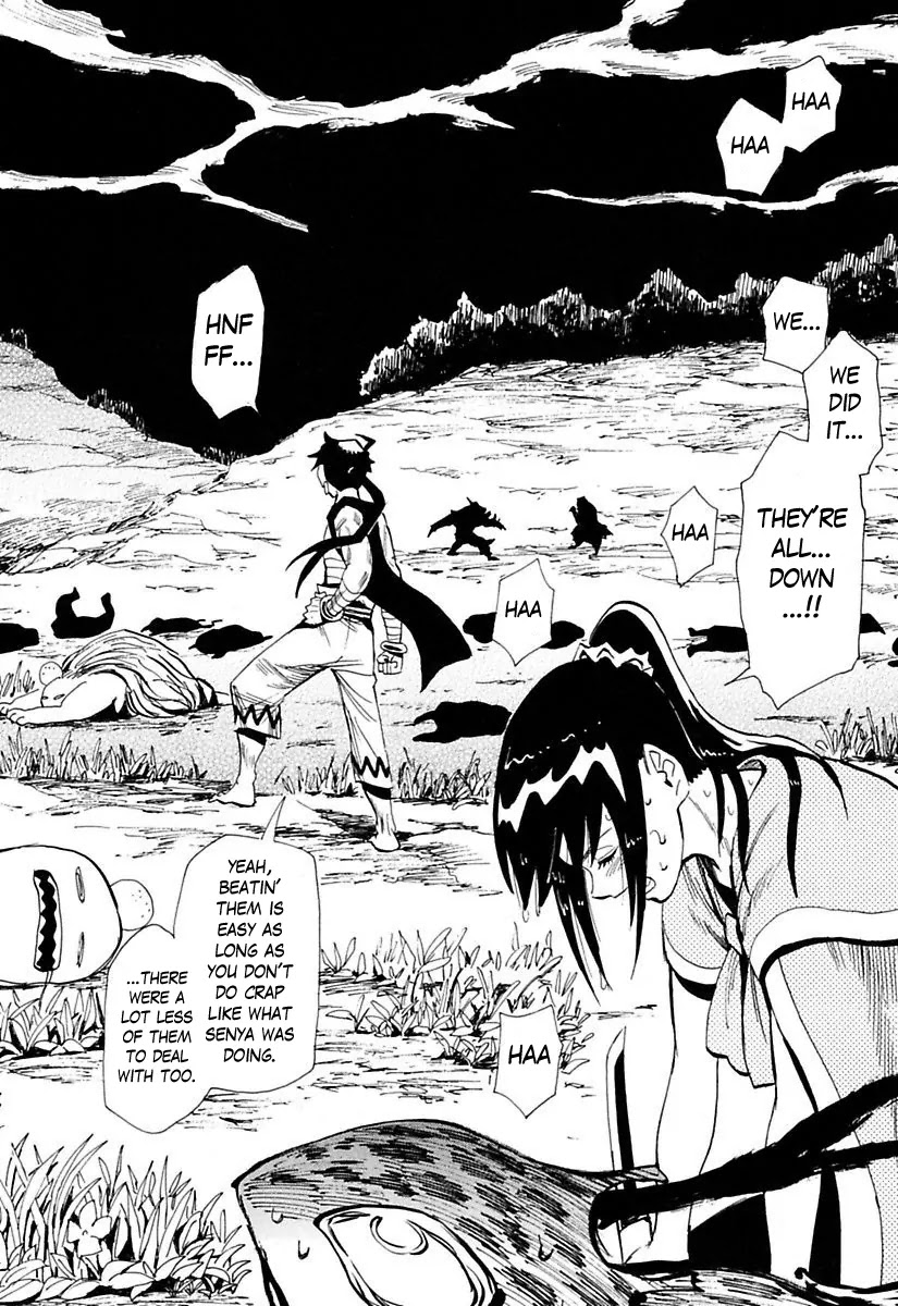 Sengoku Youko Chapter 78 page 21 - Chapter 78: In One Go