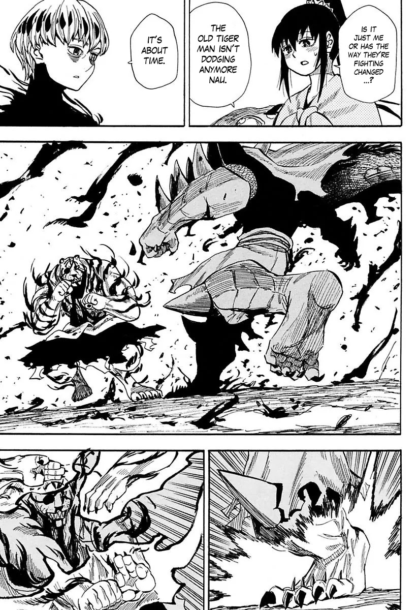 Sengoku Youko Chapter 81 page 13 - Chapter 81 : Dousuke and Kumozou