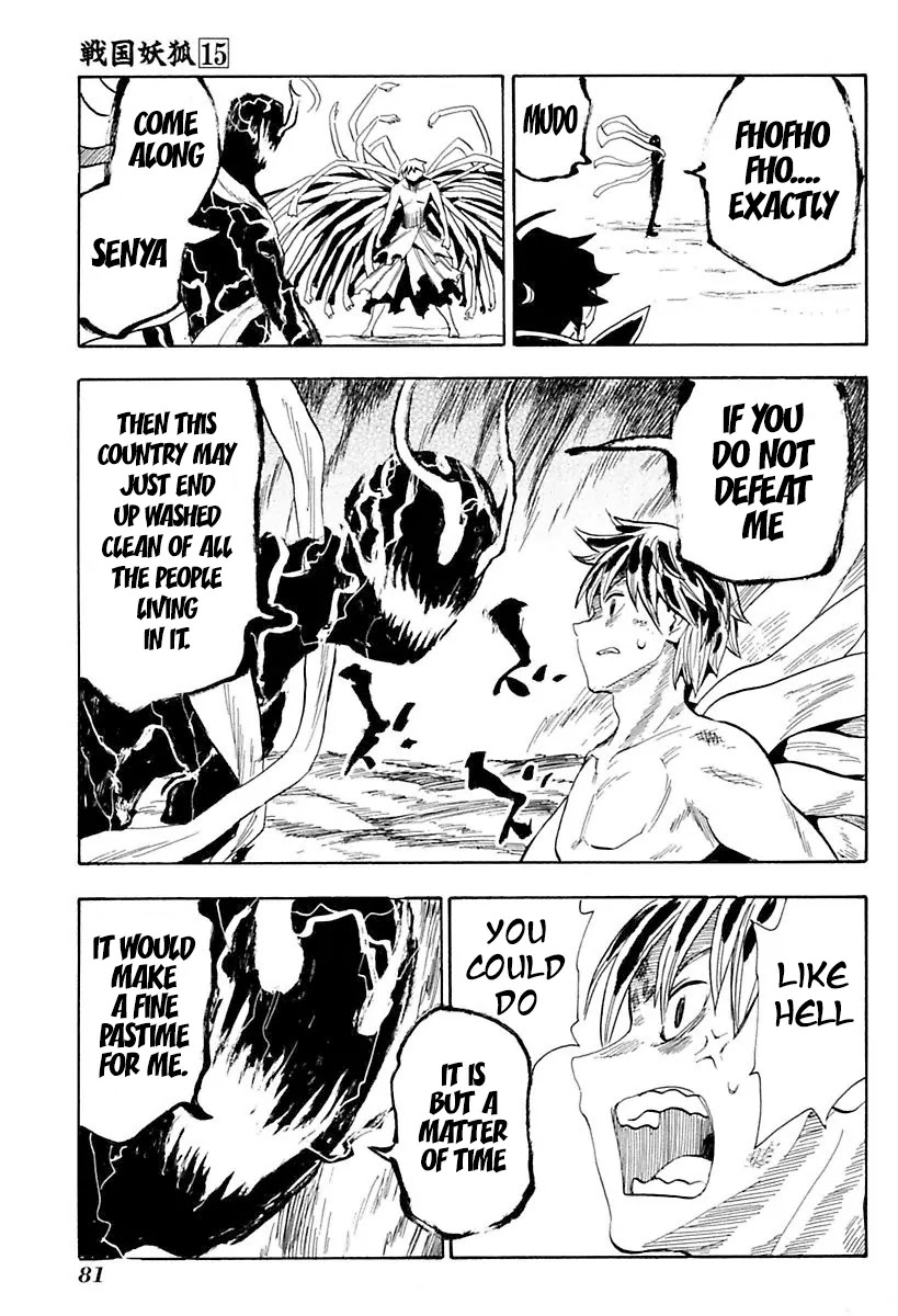 Sengoku Youko Chapter 84 page 21 - Chapter 84: Sanity of the Mad