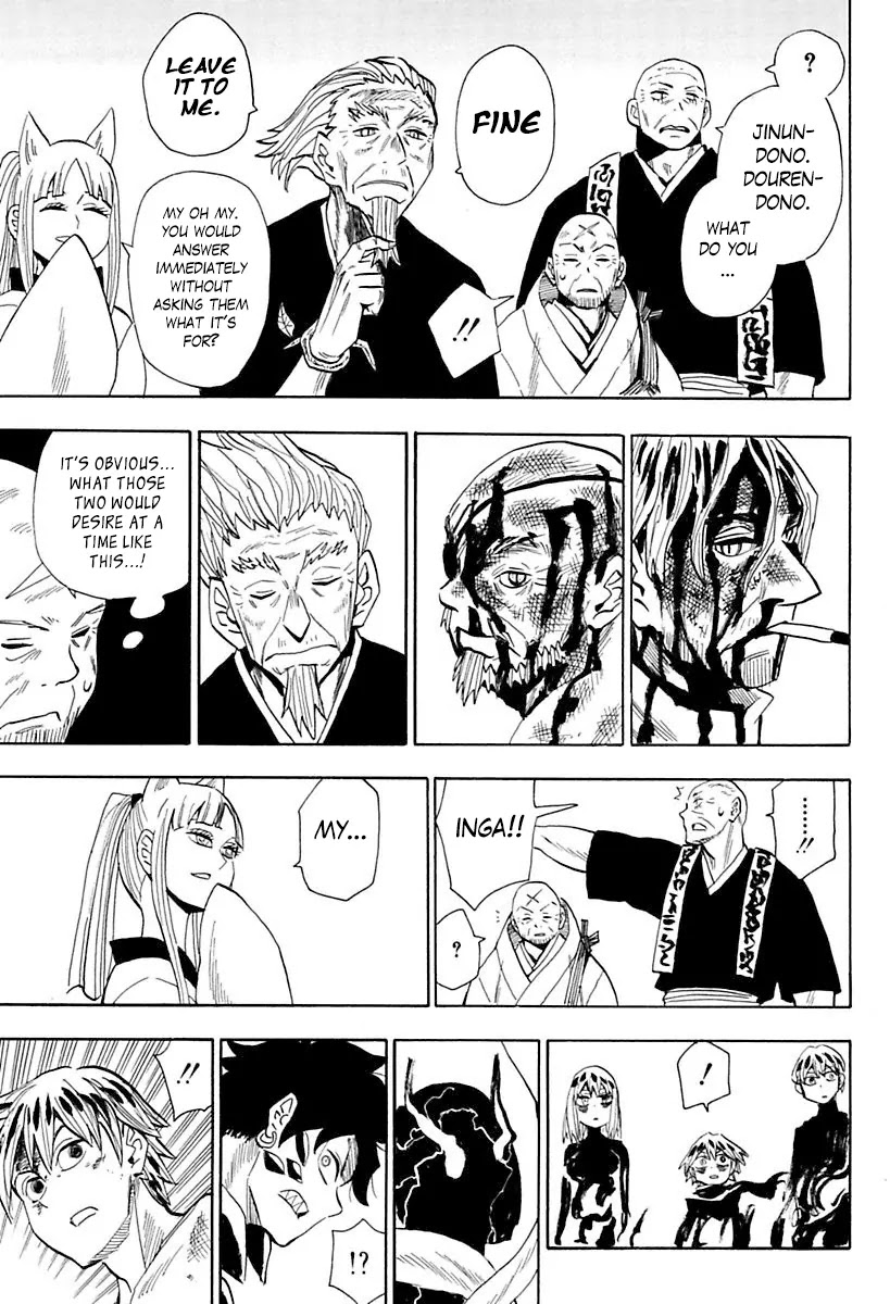 Sengoku Youko Chapter 84 page 25 - Chapter 84: Sanity of the Mad