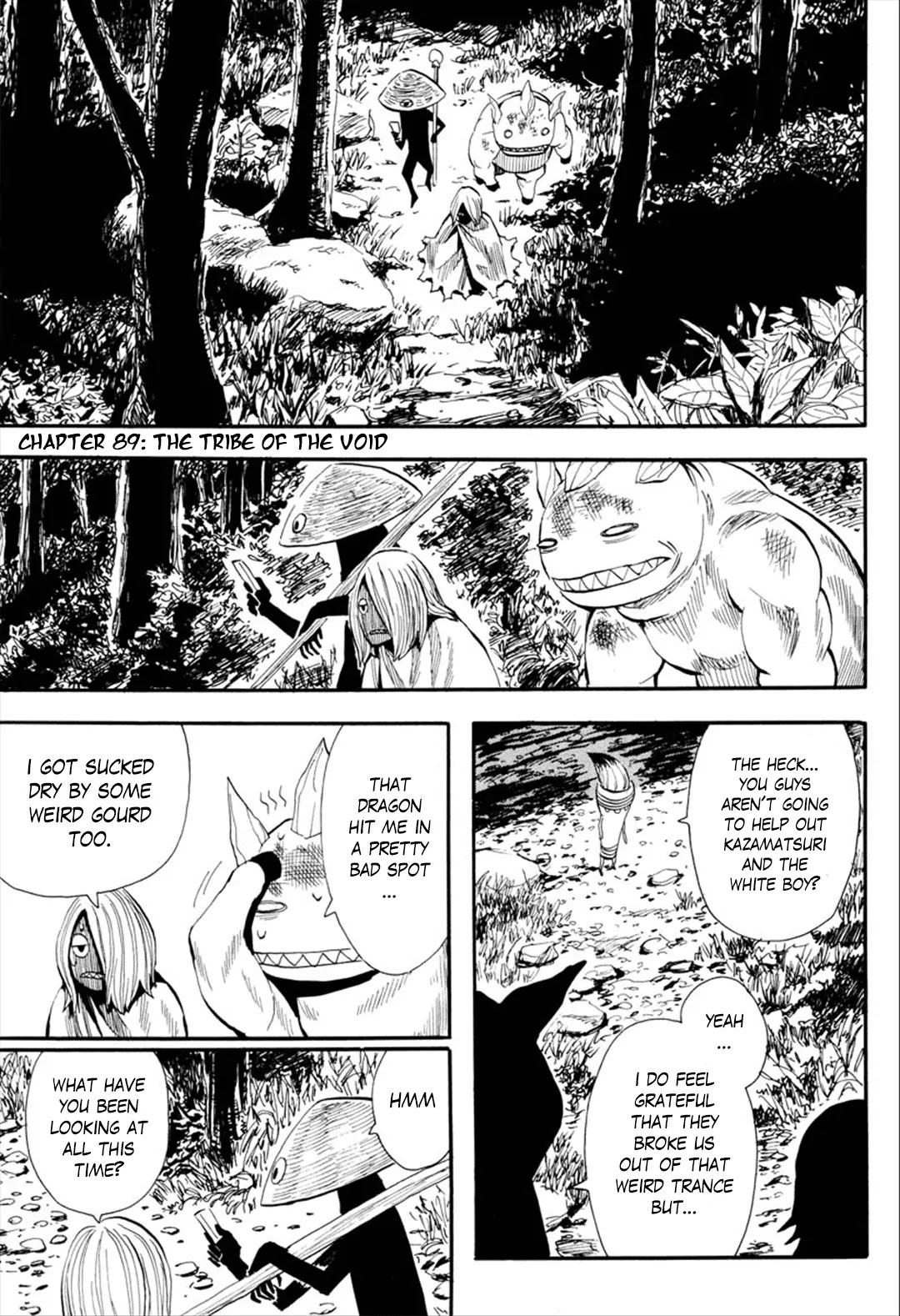 Sengoku Youko Chapter 89 page 1 - Chapter 89: The Tribe of the Void