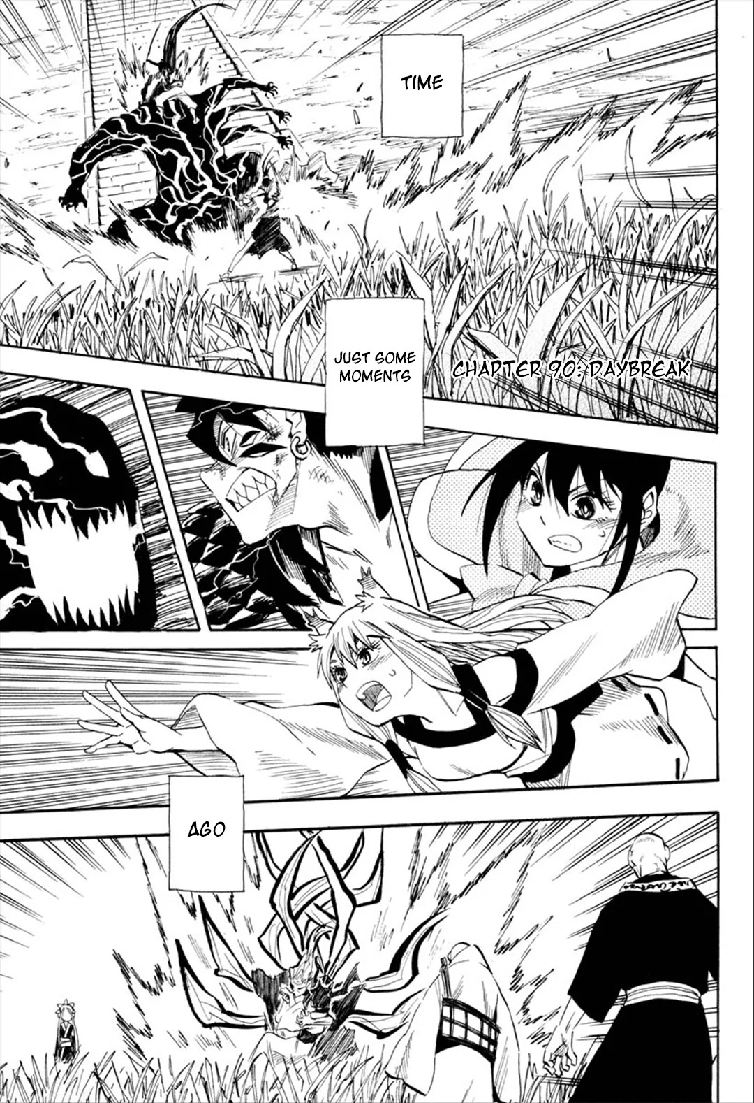 Sengoku Youko Chapter 90 page 1 - Chapter 90: Daybreak