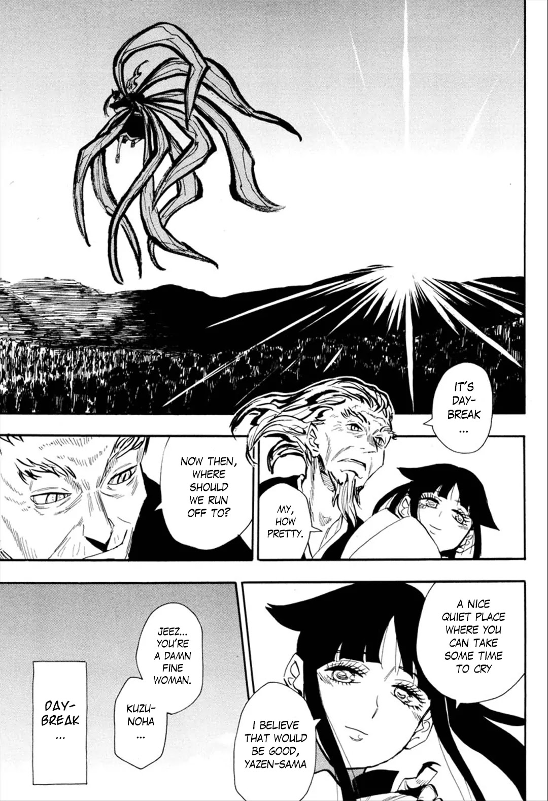 Sengoku Youko Chapter 90 page 5 - Chapter 90: Daybreak