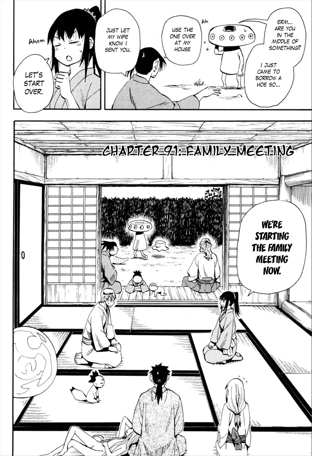 Sengoku Youko Chapter 91 page 2 - Chapter 91: Family meeting
