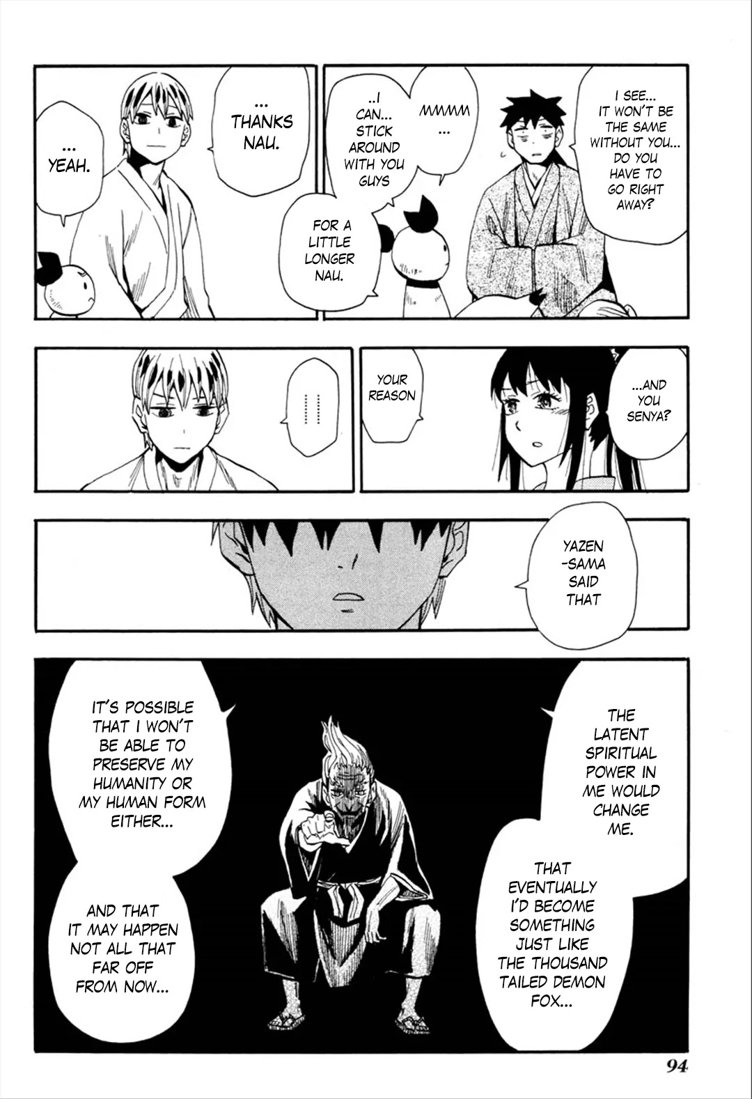 Sengoku Youko Chapter 91 page 6 - Chapter 91: Family meeting