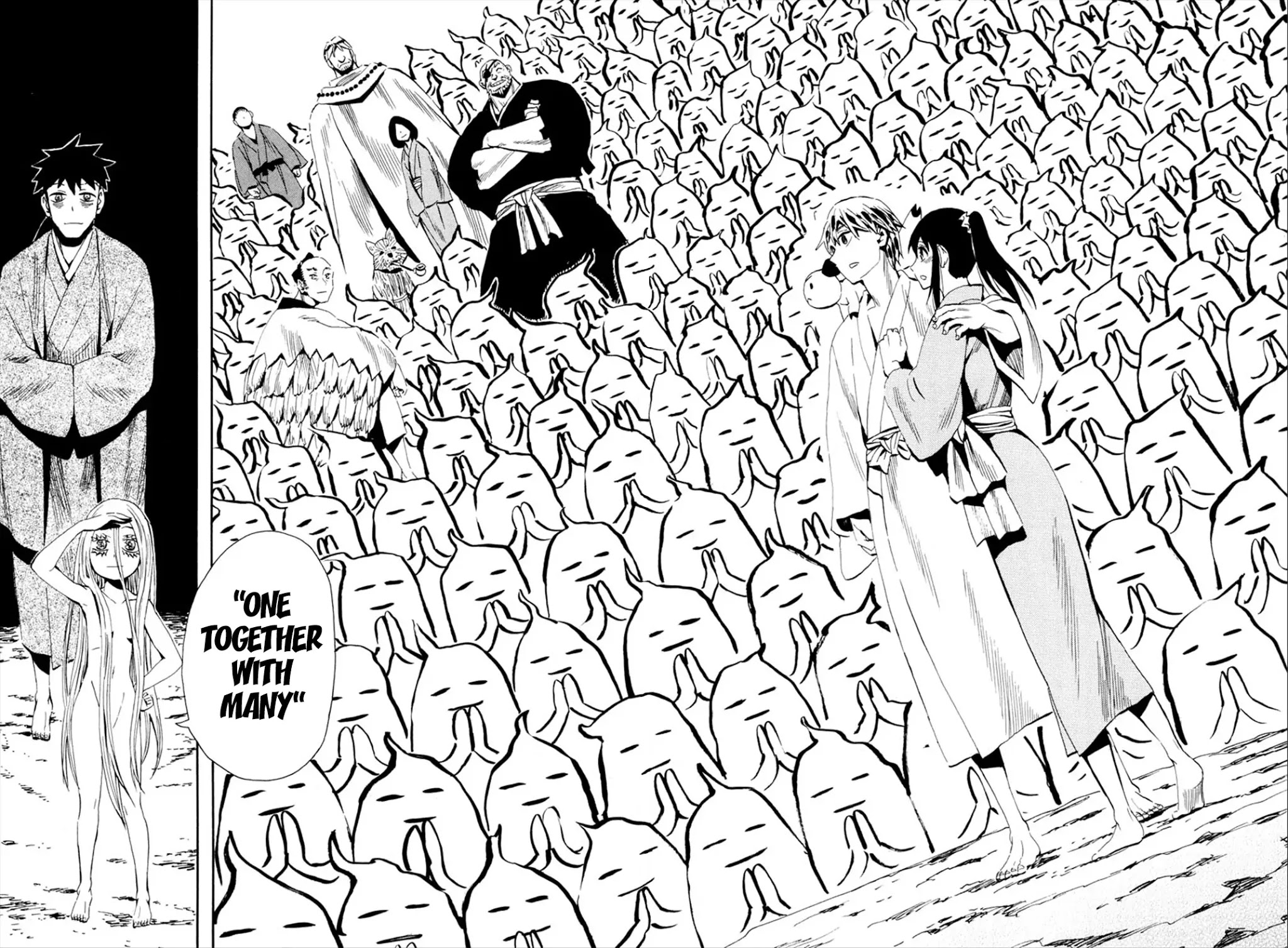 Sengoku Youko Chapter 92 page 20 - Chapter 92: One together with many