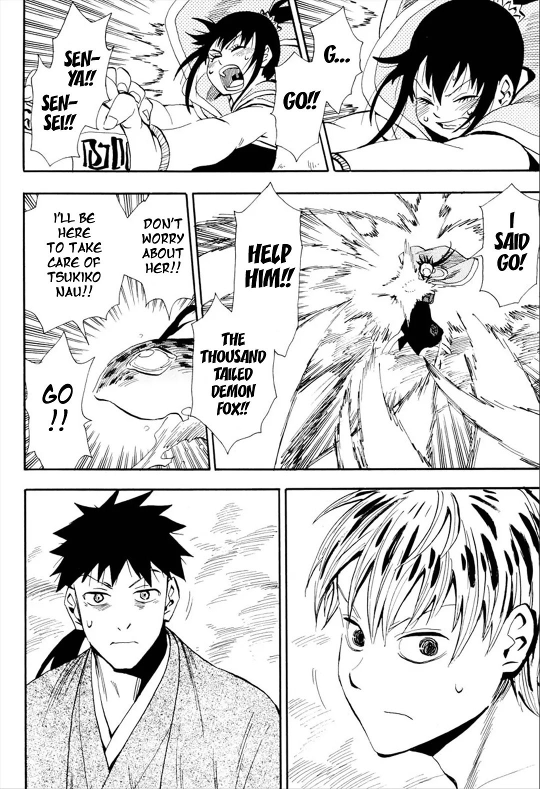 Sengoku Youko Chapter 93 page 8 - Chapter 93: The Thousand Tailed Demon Fox