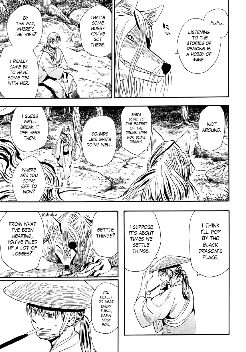 Sengoku Youko Chapter 99 page 15 - Chapter 99: The Poem of Time's Colors in Bloom [End]