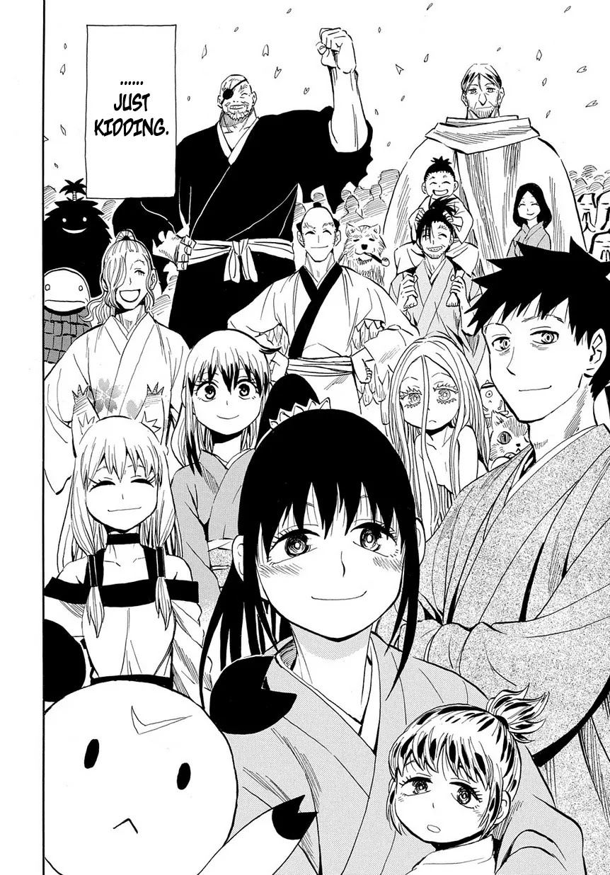 Sengoku Youko Chapter 99 page 22 - Chapter 99: The Poem of Time's Colors in Bloom [End]