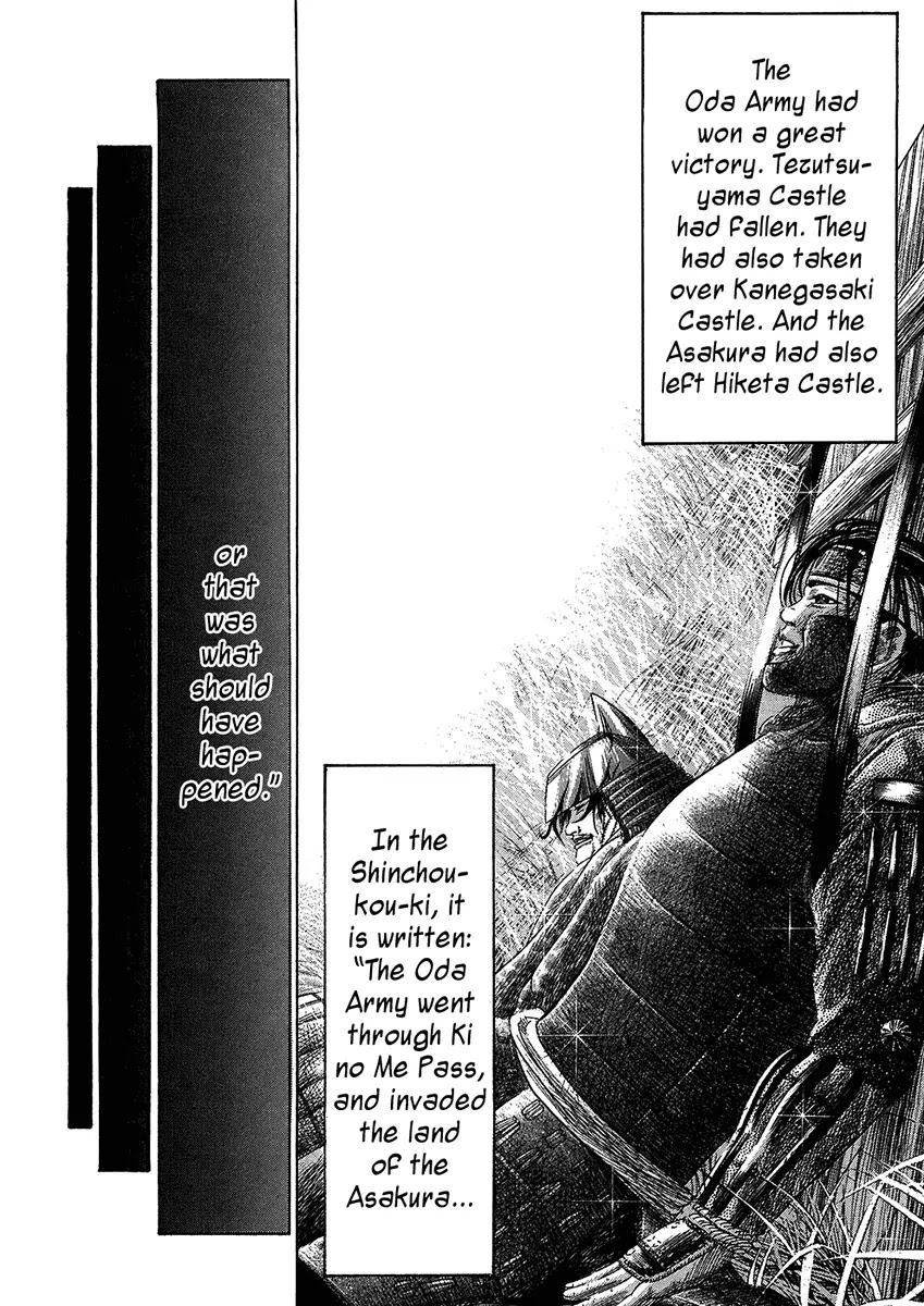 Sengoku Chapter 24 page 8 - Chapter 24: The Fall of Kanegasaki Castle