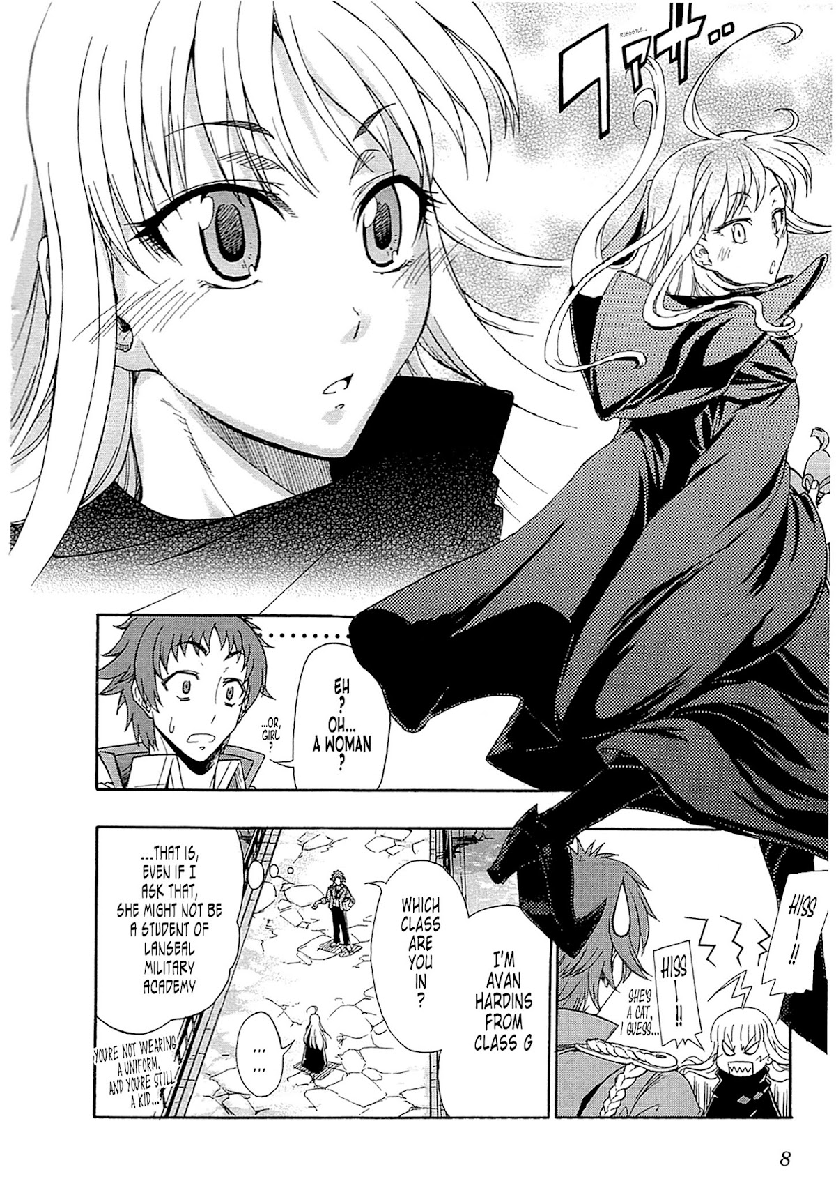 Senjou no Valkyria 2 - Soukou no Aliasse Chapter 0.4 page 10 - Chapter 0 v4 : Prologue