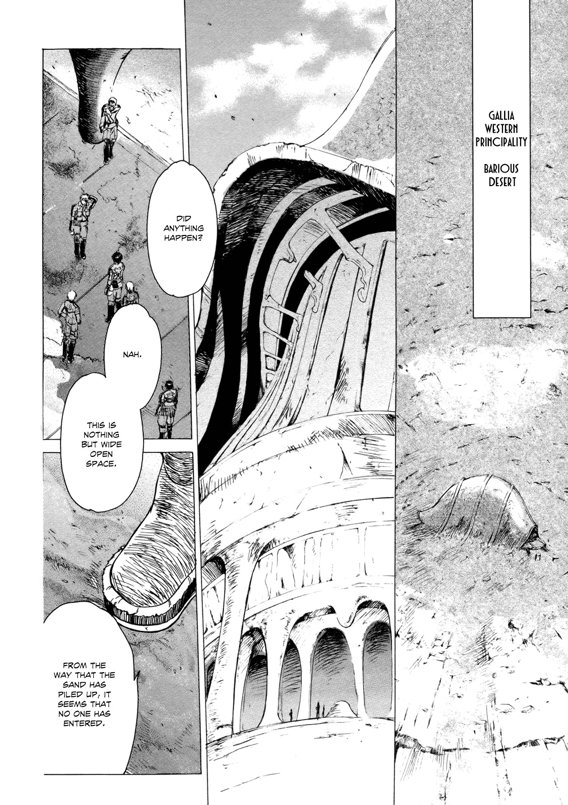Senjou no Valkyria Chapter 5 page 3 - Chapter 5: Two Valkyrias