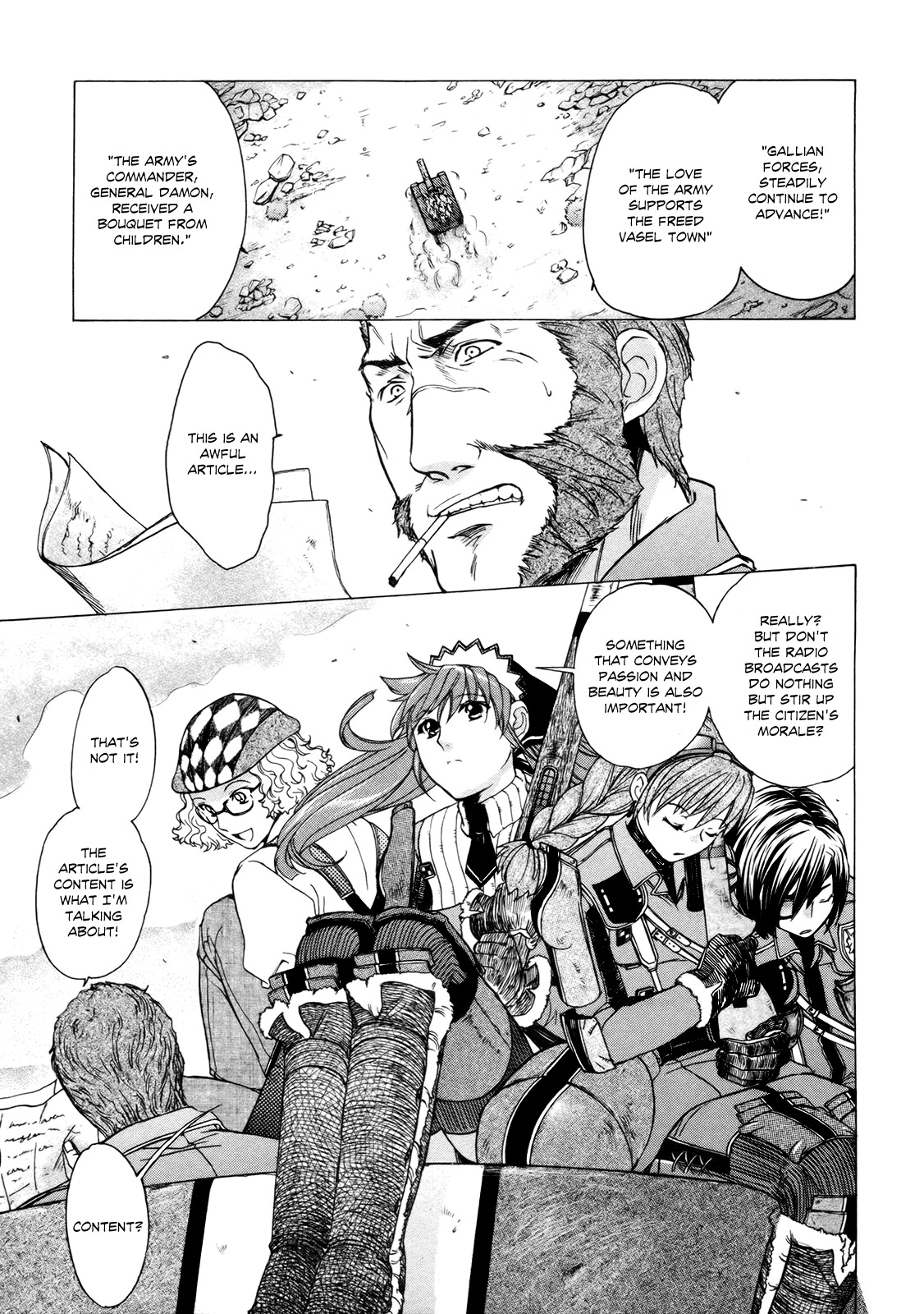 Senjou no Valkyria Chapter 5 page 6 - Chapter 5: Two Valkyrias