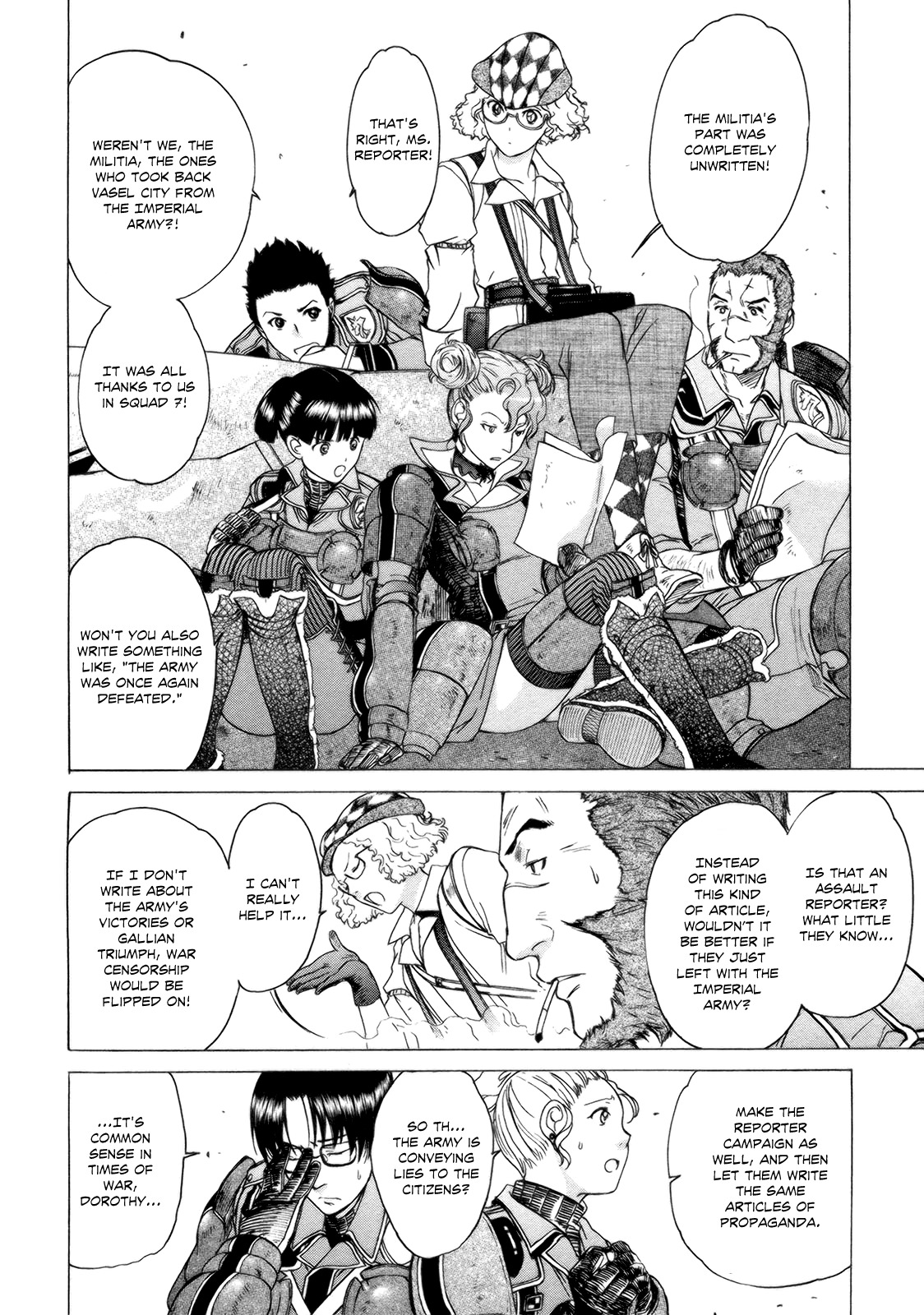 Senjou no Valkyria Chapter 5 page 7 - Chapter 5: Two Valkyrias