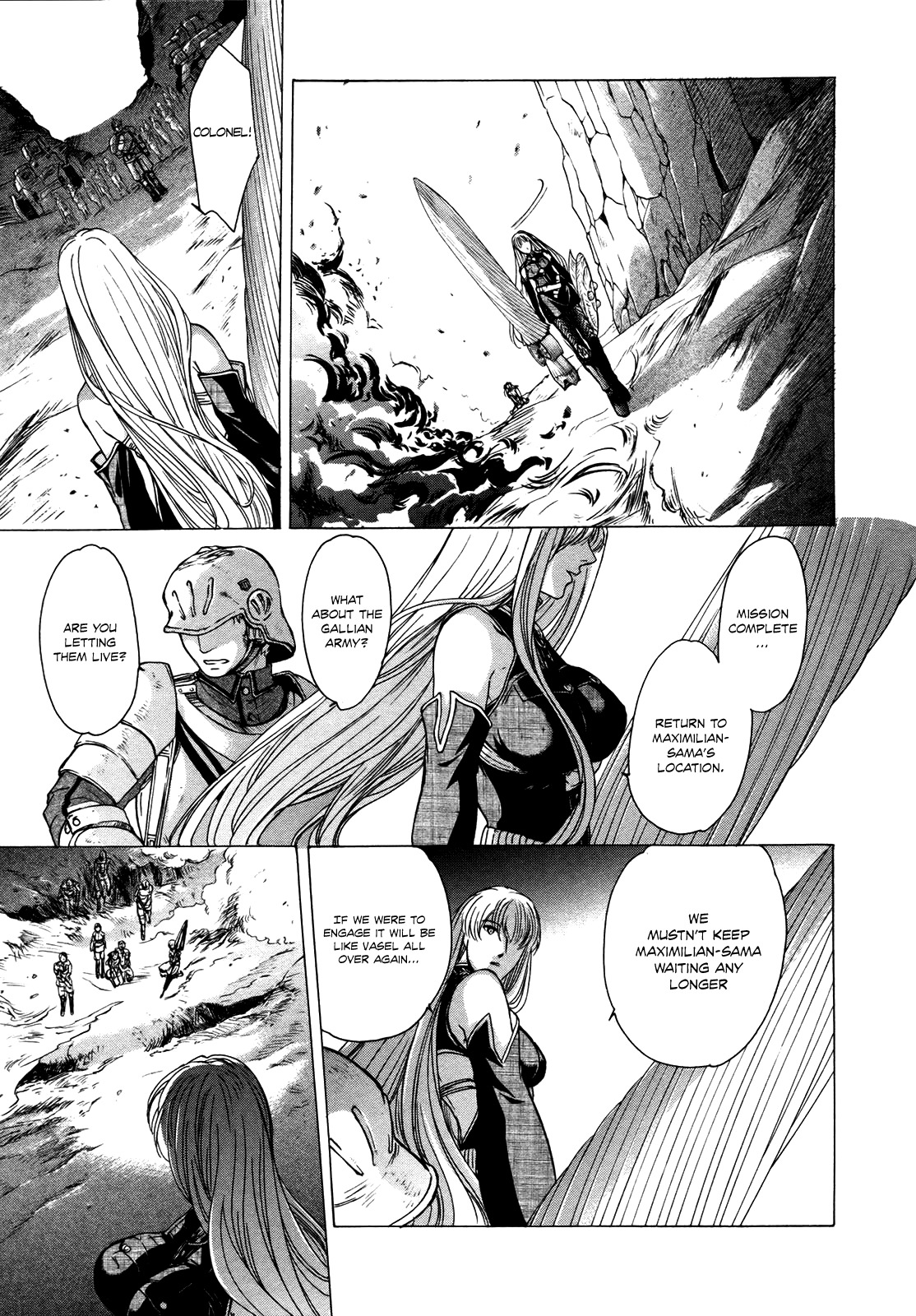 Senjou no Valkyria Chapter 6 page 37 - Chapter 6: Choice