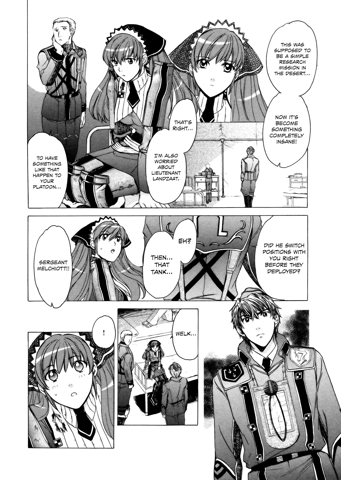 Senjou no Valkyria Chapter 7 page 14 - Chapter 7: Doubt