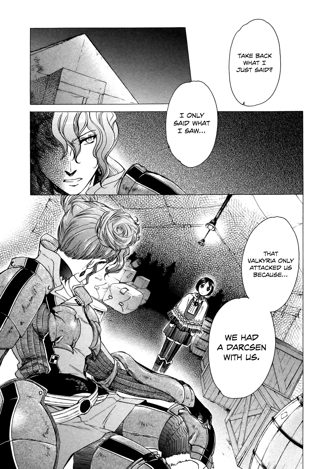 Senjou no Valkyria Chapter 7 page 25 - Chapter 7: Doubt