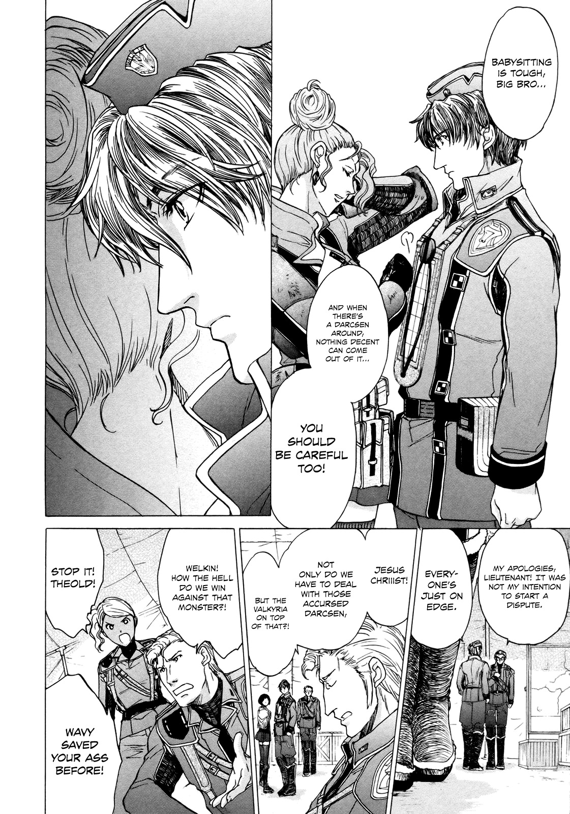 Senjou no Valkyria Chapter 7 page 30 - Chapter 7: Doubt