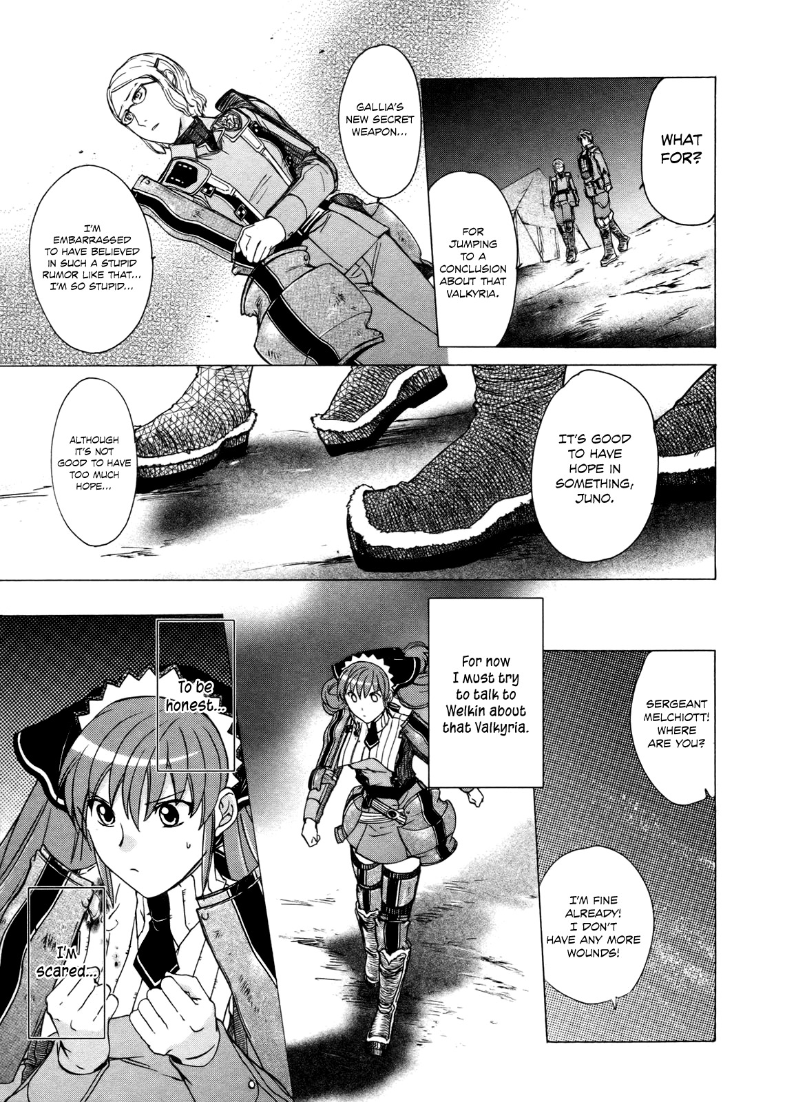 Senjou no Valkyria Chapter 7 page 37 - Chapter 7: Doubt