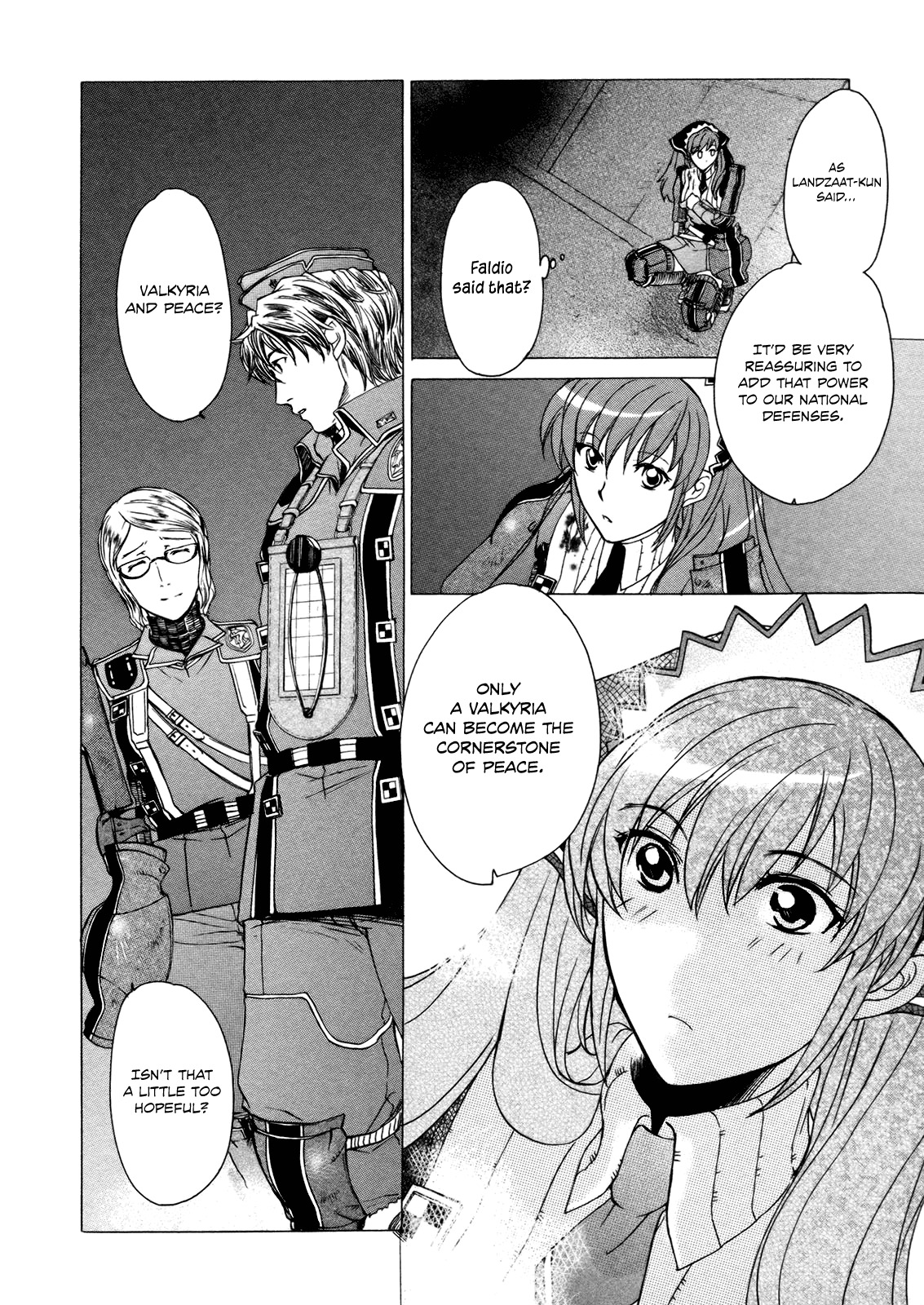 Senjou no Valkyria Chapter 7 page 40 - Chapter 7: Doubt
