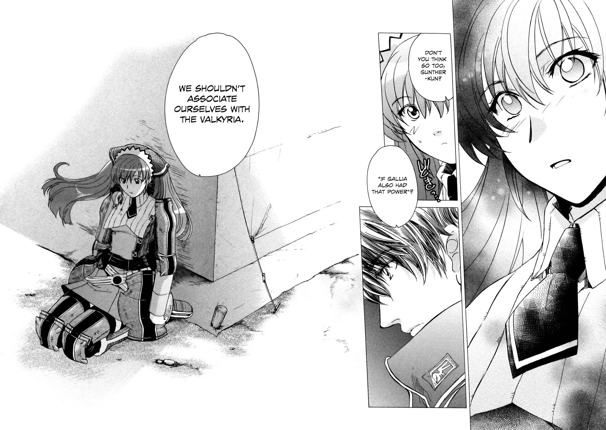 Senjou no Valkyria Chapter 7 page 42 - Chapter 7: Doubt