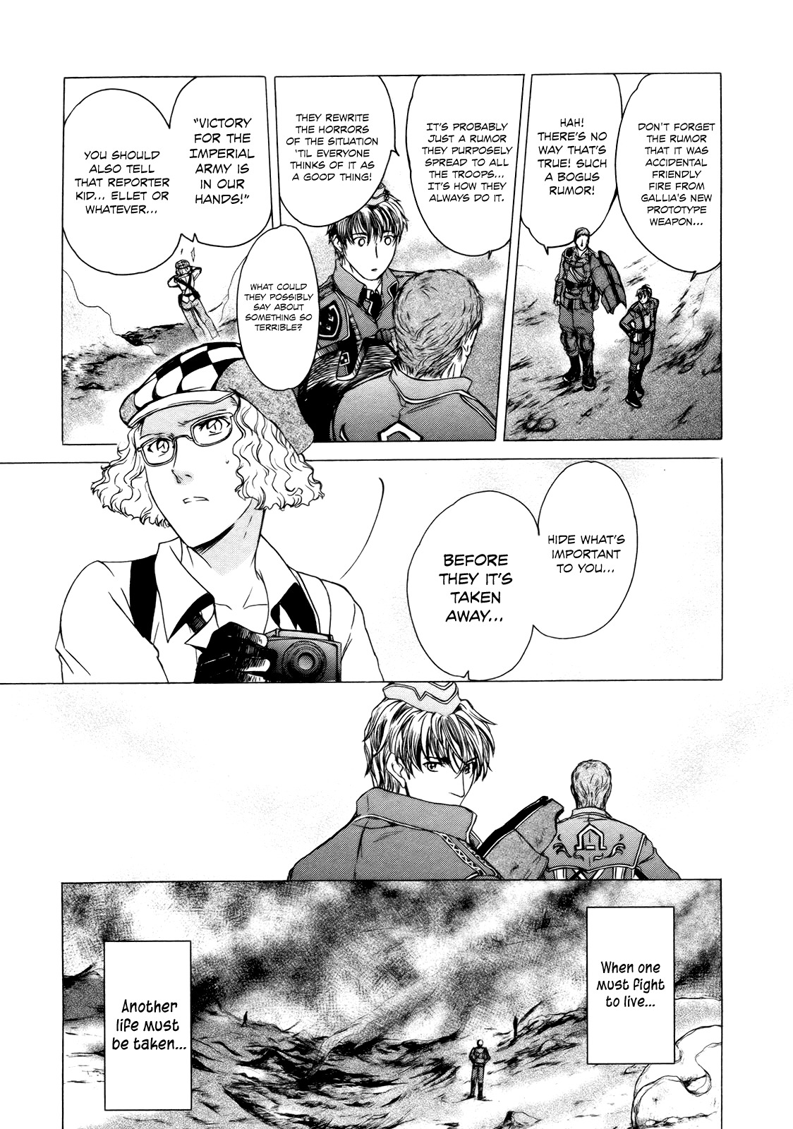 Senjou no Valkyria Chapter 7 page 5 - Chapter 7: Doubt