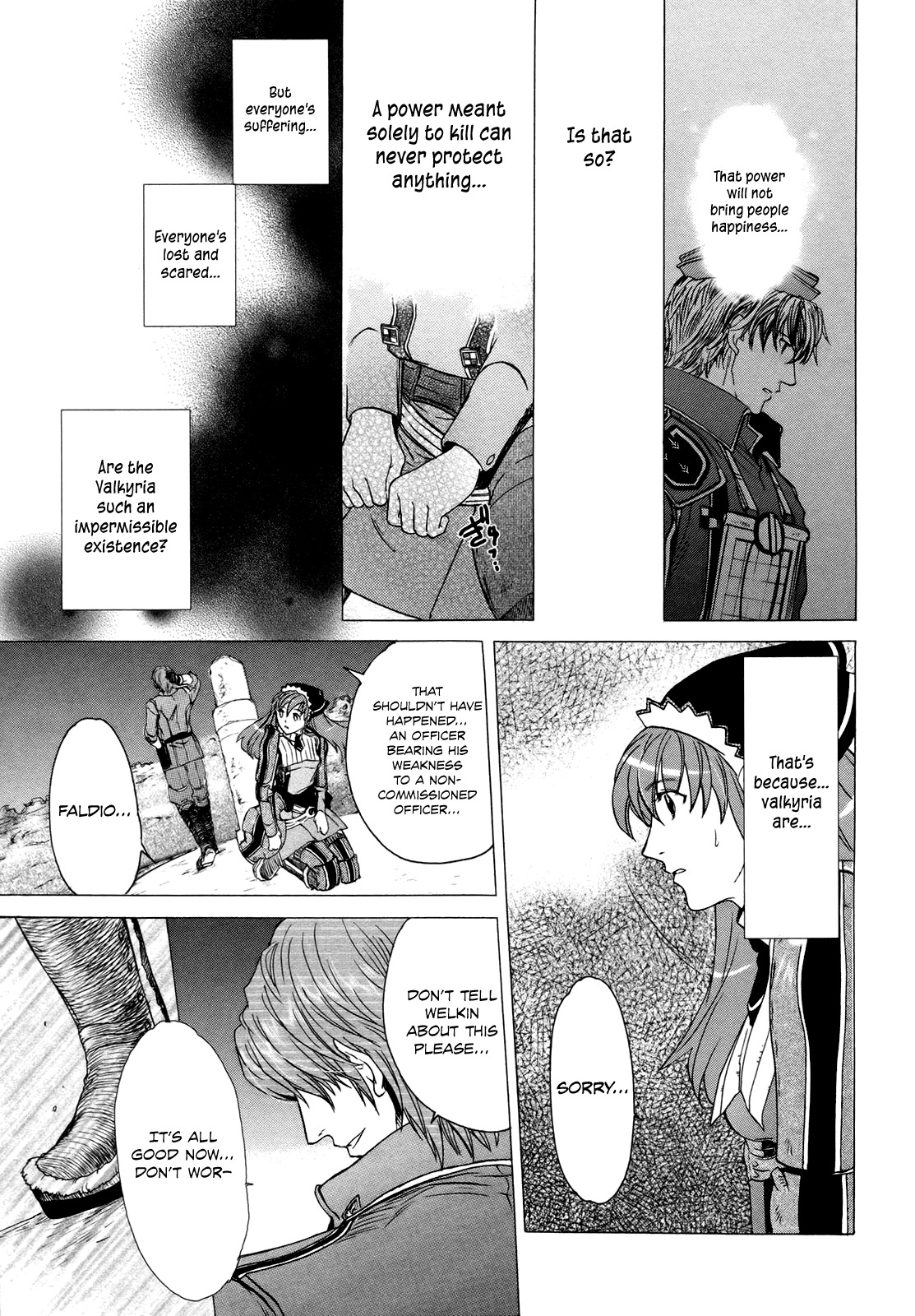 Senjou no Valkyria Chapter 7 page 54 - Chapter 7: Doubt