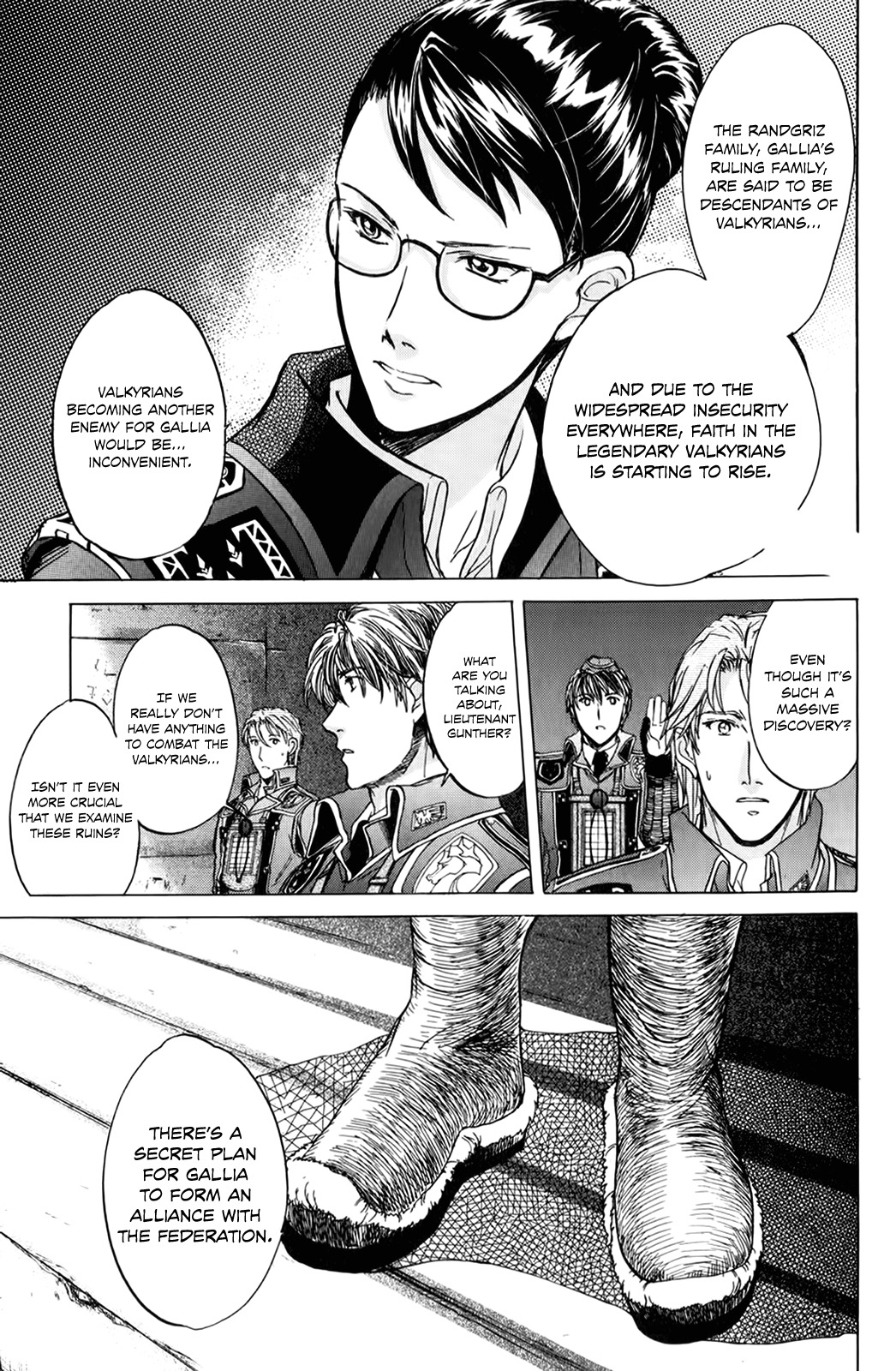 Senjou no Valkyria Chapter 8 page 12 - Chapter 8: Every Single Thought