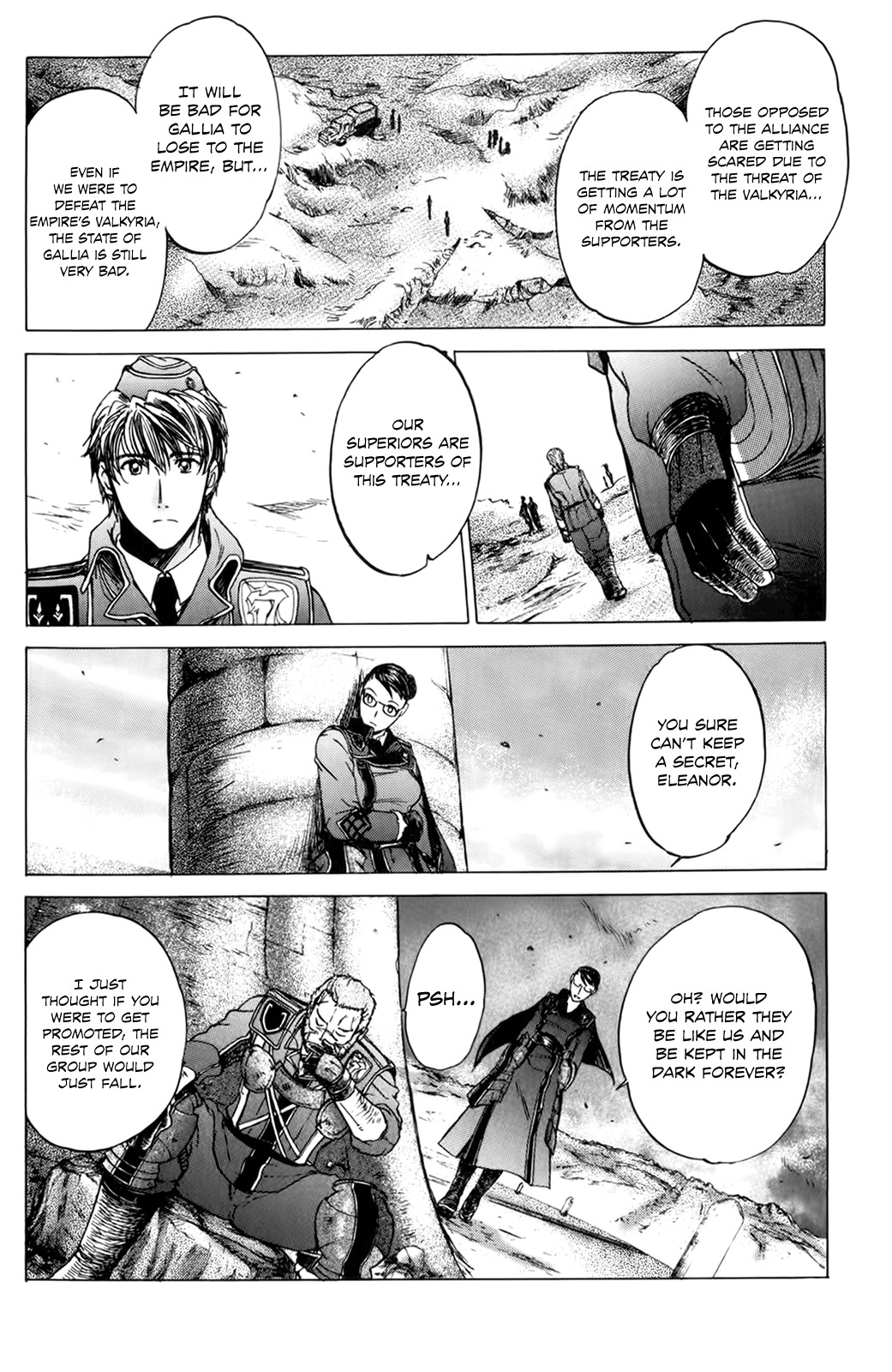 Senjou no Valkyria Chapter 8 page 13 - Chapter 8: Every Single Thought
