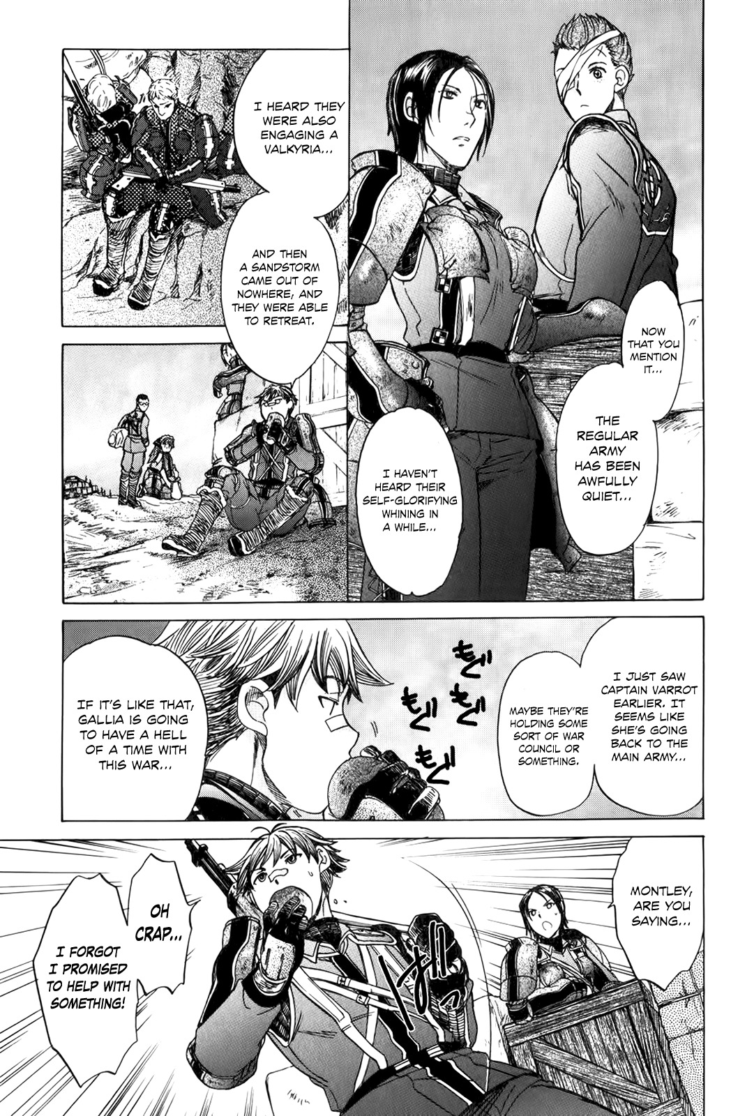 Senjou no Valkyria Chapter 8 page 6 - Chapter 8: Every Single Thought