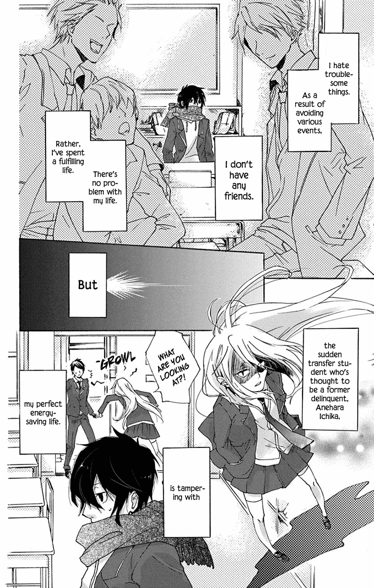Senken Shounen Syndrome Chapter 3 page 4 - Chapter 3: Delinquent Girl and Contrary Boy