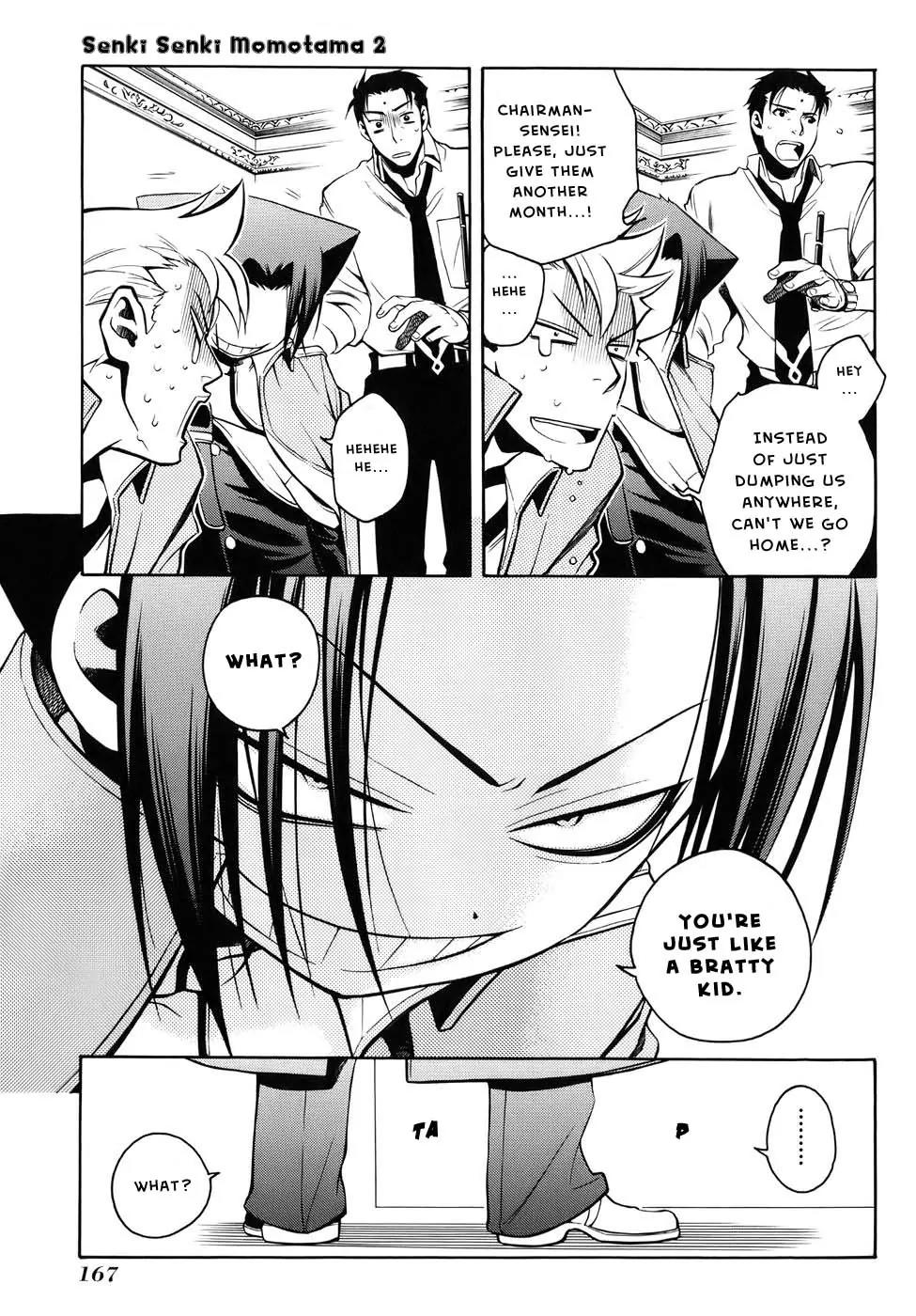 Senki Senki Momotama Chapter 11 page 12 - Chapter 11: It Was Fate That Bought Us Together