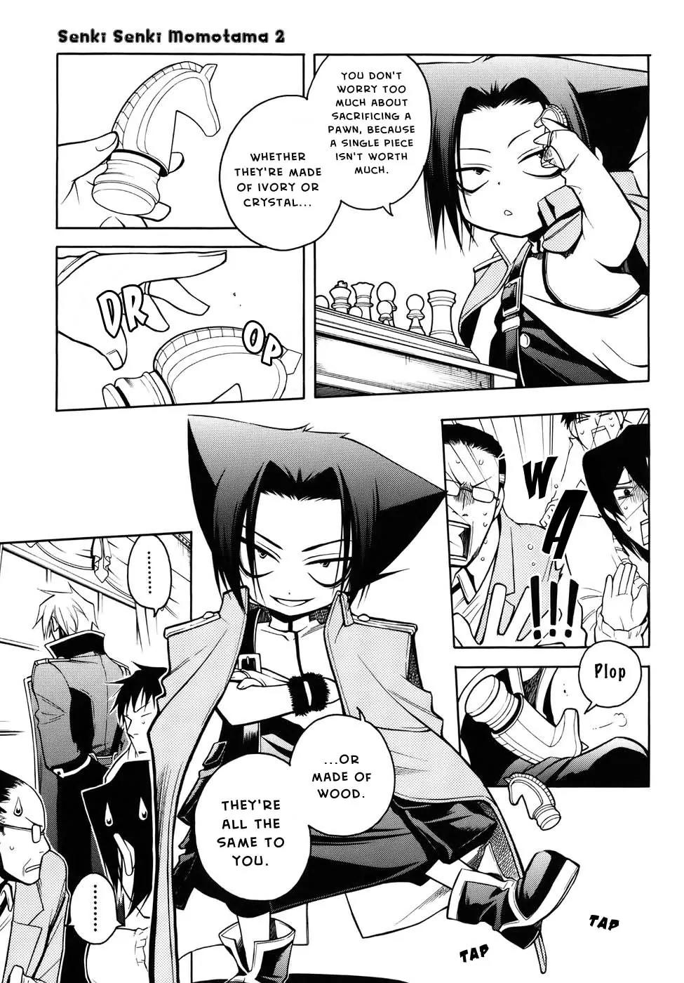 Senki Senki Momotama Chapter 11 page 14 - Chapter 11: It Was Fate That Bought Us Together