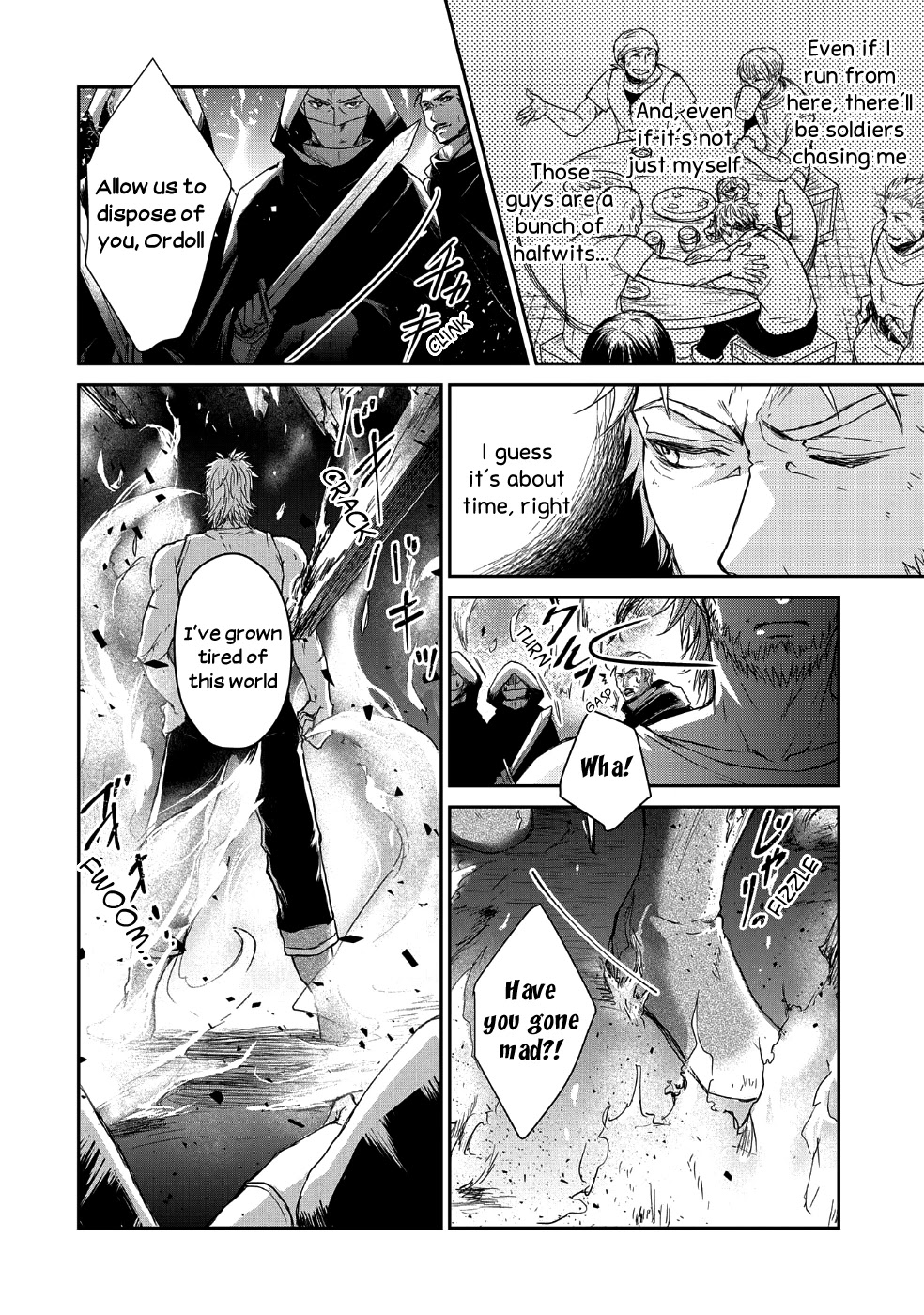 Senki to Yobareta Otoko, Ouke ni Ansatsu Saretara Musume wo Hiroi, Issho ni Slow Life wo Hajimeru Chapter 1 page 11 - Chapter 1
