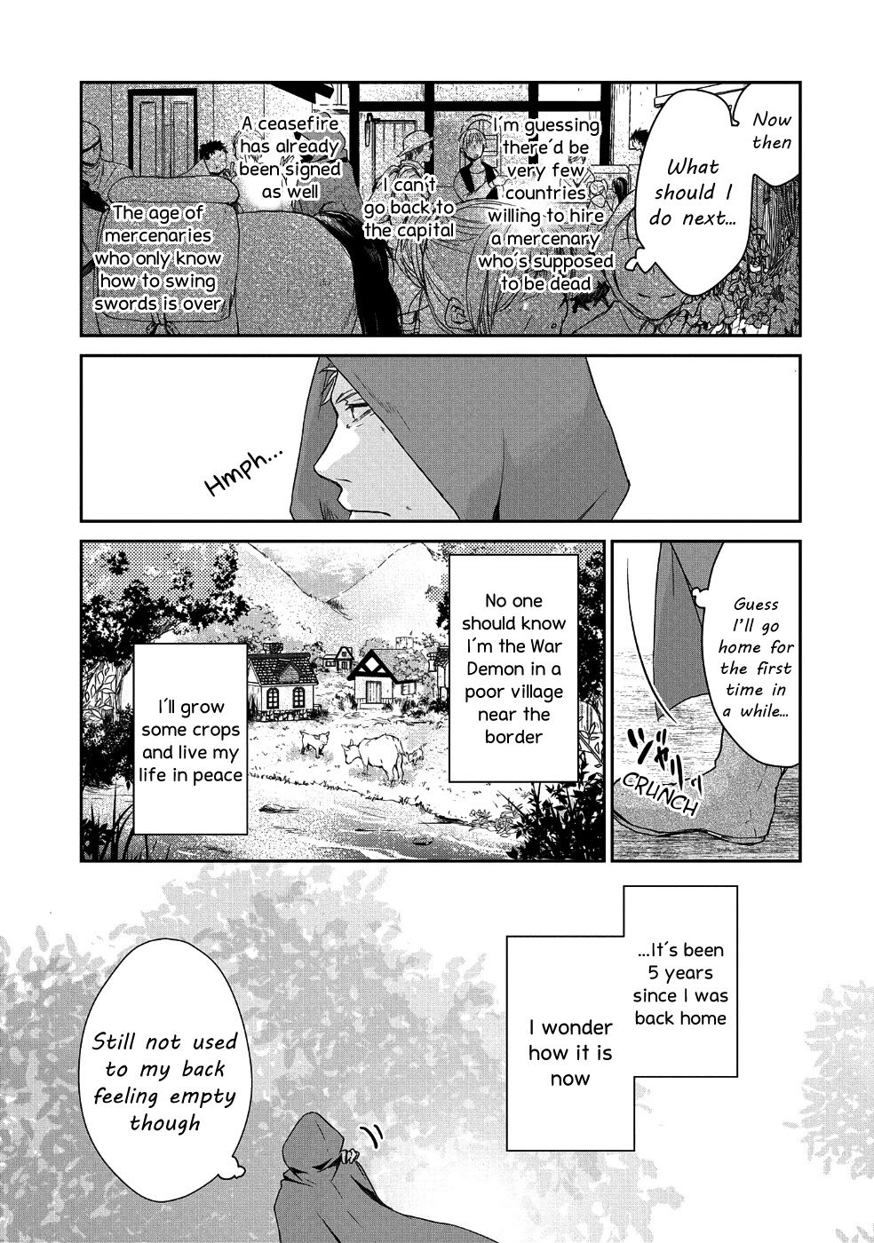 Senki to Yobareta Otoko, Ouke ni Ansatsu Saretara Musume wo Hiroi, Issho ni Slow Life wo Hajimeru Chapter 1 page 14 - Chapter 1
