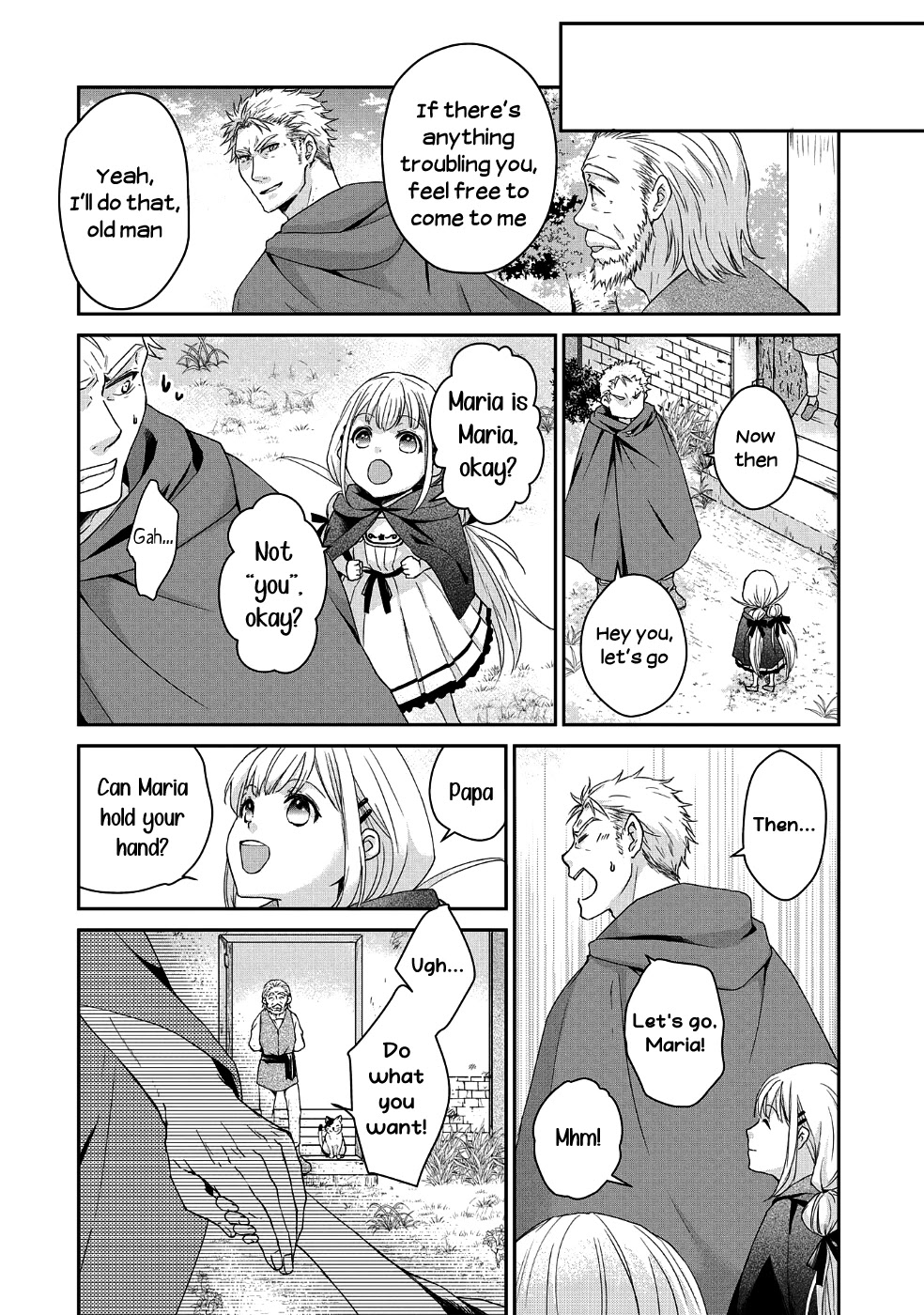 Senki to Yobareta Otoko, Ouke ni Ansatsu Saretara Musume wo Hiroi, Issho ni Slow Life wo Hajimeru Chapter 1 page 33 - Chapter 1