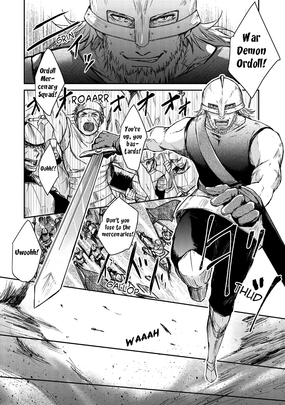 Senki to Yobareta Otoko, Ouke ni Ansatsu Saretara Musume wo Hiroi, Issho ni Slow Life wo Hajimeru Chapter 1 page 5 - Chapter 1