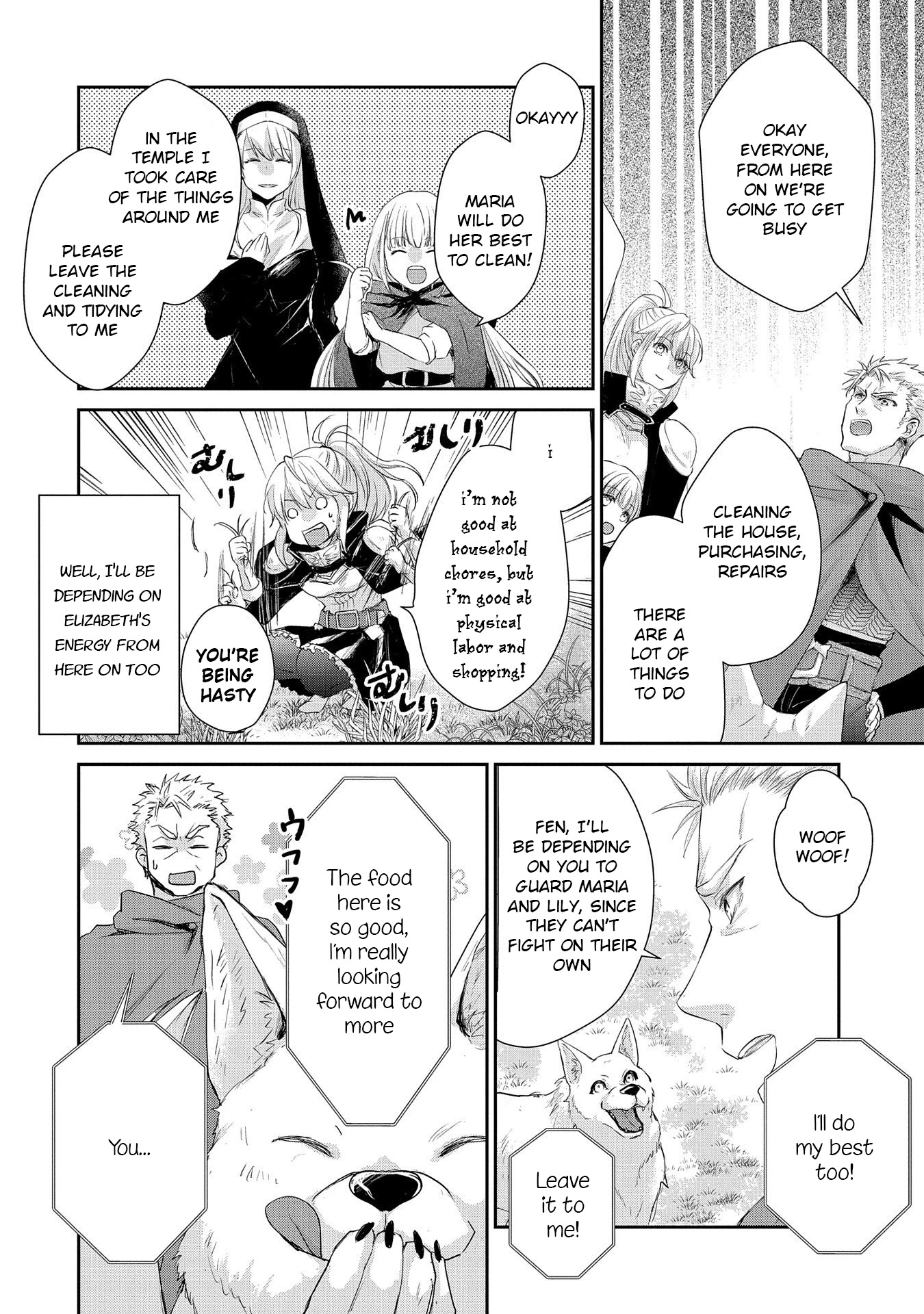 Senki to Yobareta Otoko, Ouke ni Ansatsu Saretara Musume wo Hiroi, Issho ni Slow Life wo Hajimeru Chapter 10 page 32 - Chapter 10