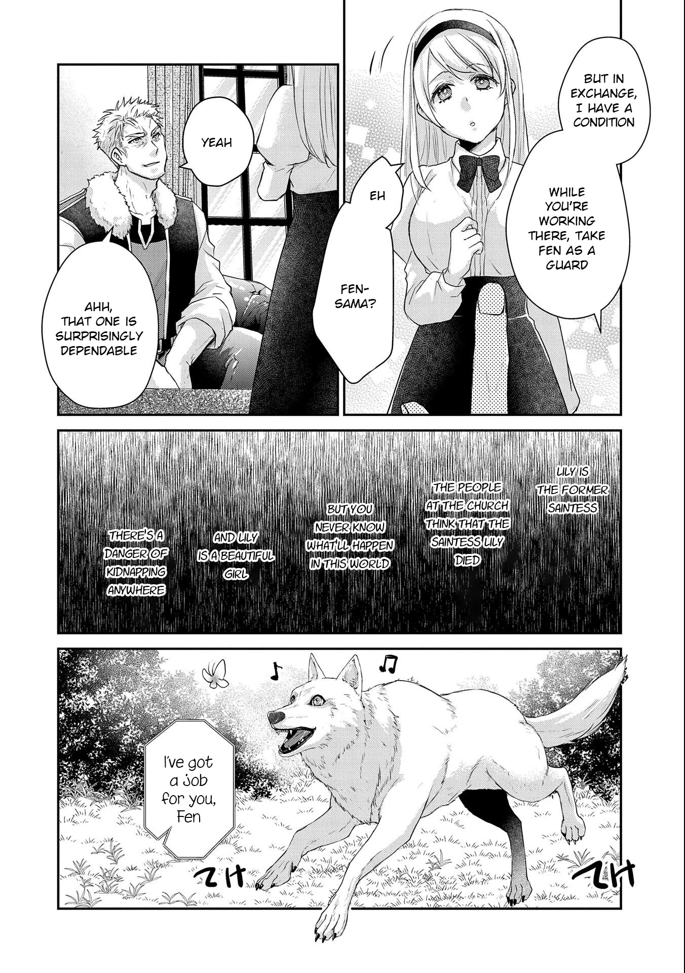Senki to Yobareta Otoko, Ouke ni Ansatsu Saretara Musume wo Hiroi, Issho ni Slow Life wo Hajimeru Chapter 12 page 28 - Chapter 12