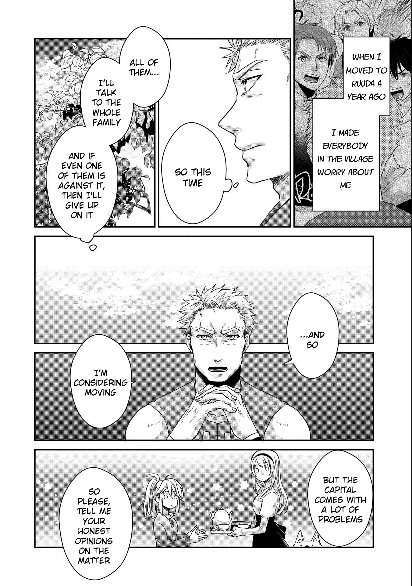 Senki to Yobareta Otoko, Ouke ni Ansatsu Saretara Musume wo Hiroi, Issho ni Slow Life wo Hajimeru Chapter 19 page 34 - Chapter 19