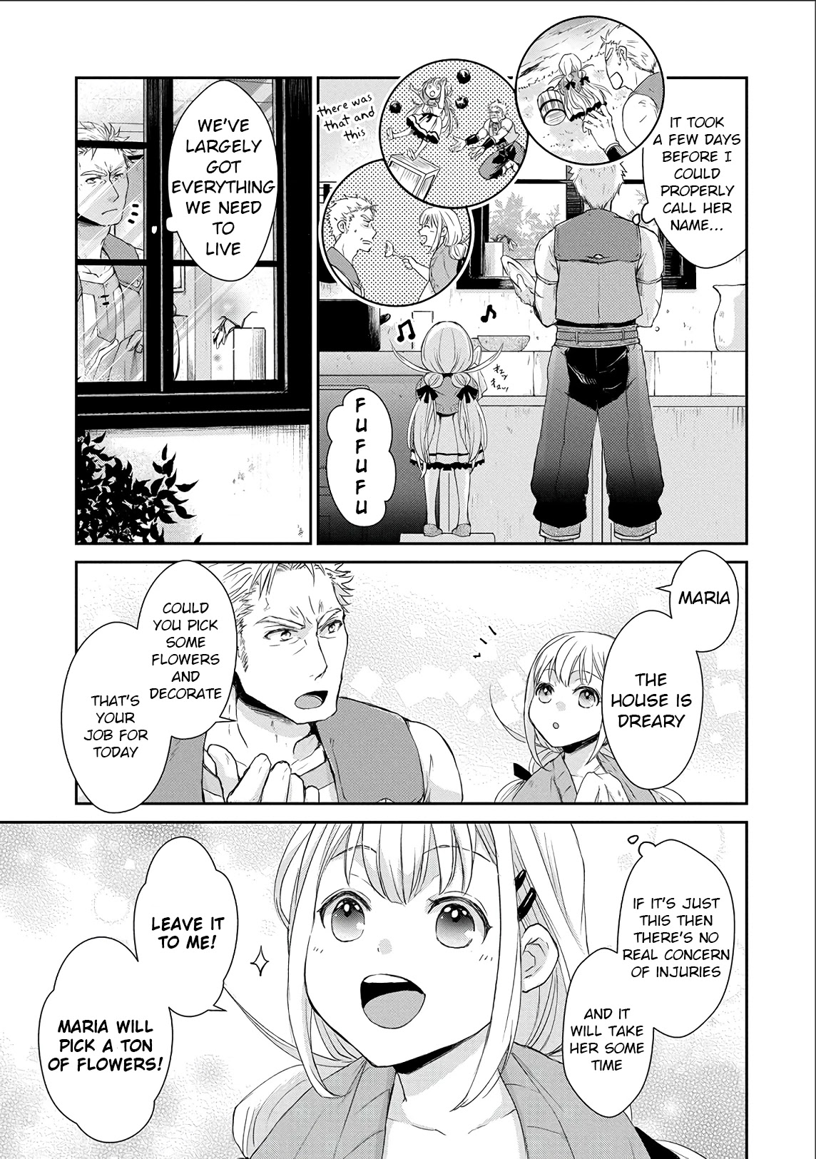 Senki to Yobareta Otoko, Ouke ni Ansatsu Saretara Musume wo Hiroi, Issho ni Slow Life wo Hajimeru Chapter 2 page 3 - Chapter 2