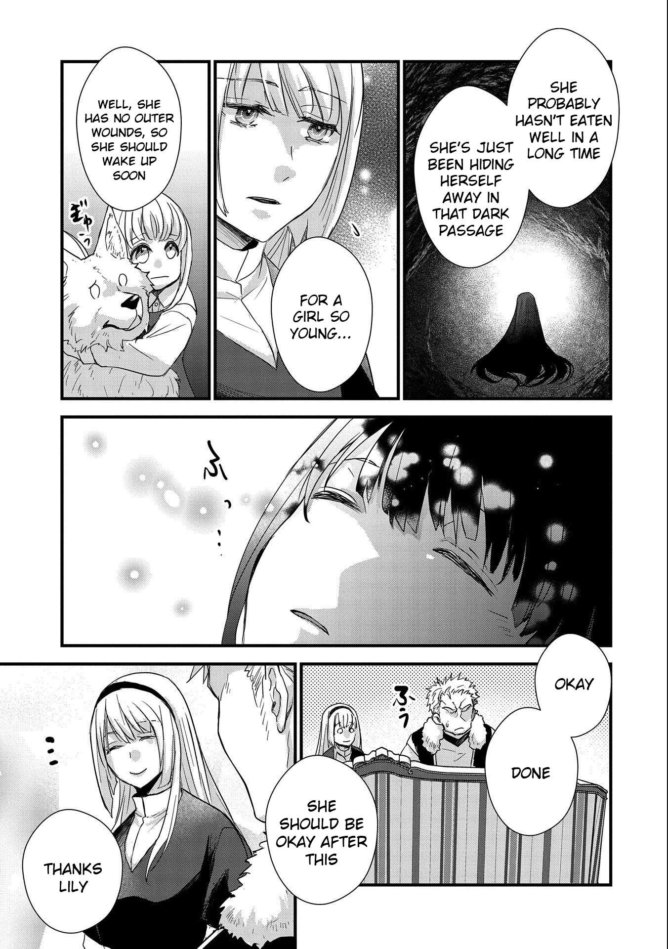 Senki to Yobareta Otoko, Ouke ni Ansatsu Saretara Musume wo Hiroi, Issho ni Slow Life wo Hajimeru Chapter 23 page 15 - Chapter 23