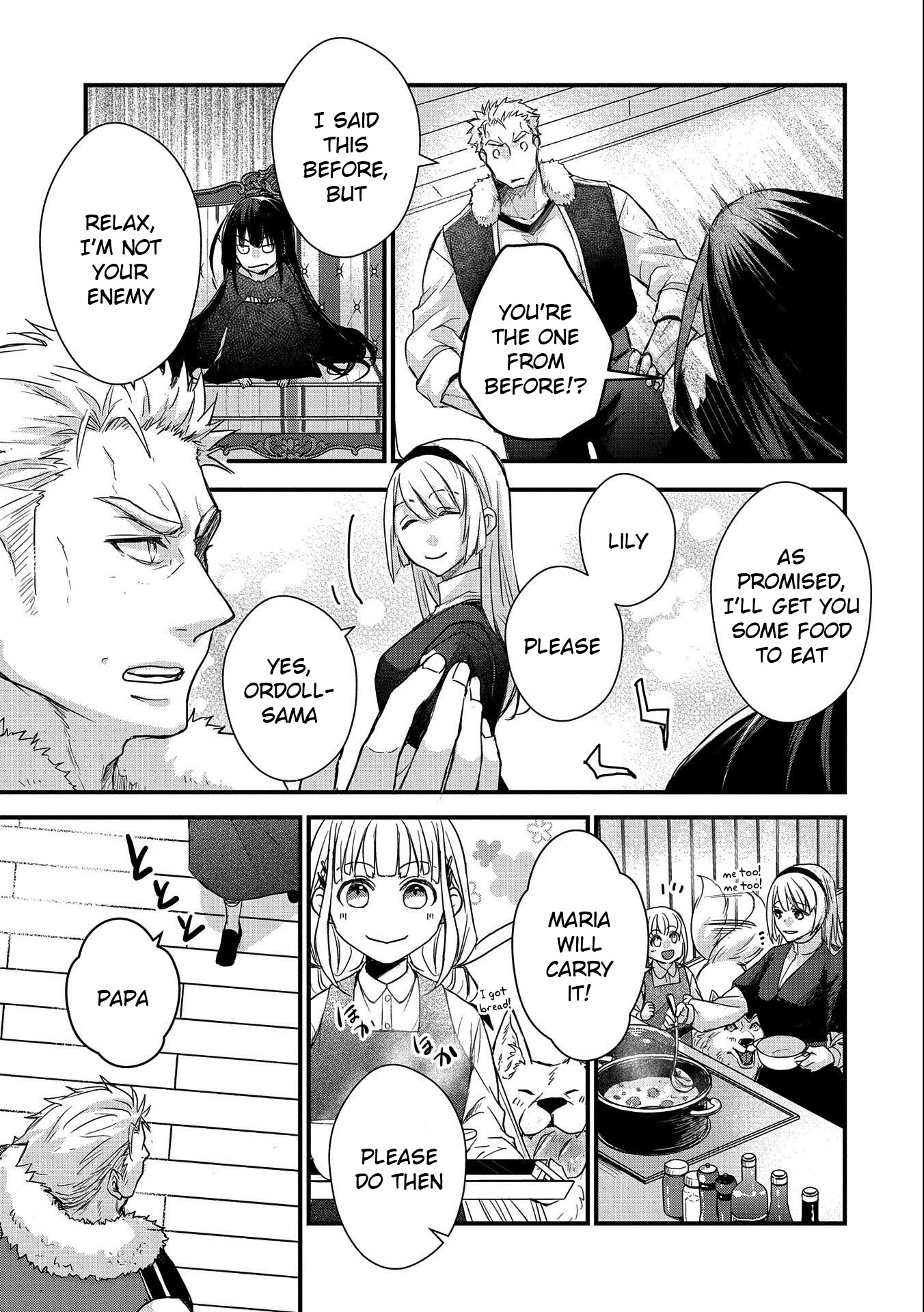 Senki to Yobareta Otoko, Ouke ni Ansatsu Saretara Musume wo Hiroi, Issho ni Slow Life wo Hajimeru Chapter 23 page 17 - Chapter 23