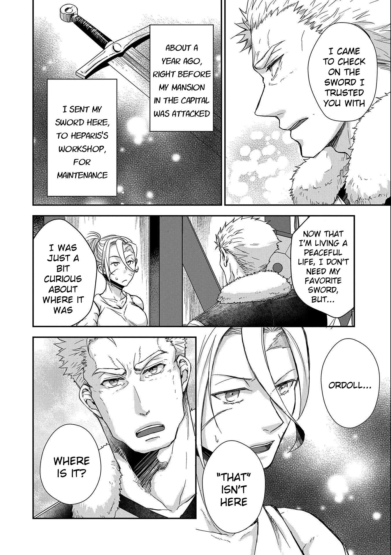 Senki to Yobareta Otoko, Ouke ni Ansatsu Saretara Musume wo Hiroi, Issho ni Slow Life wo Hajimeru Chapter 25 page 10 - Chapter 25