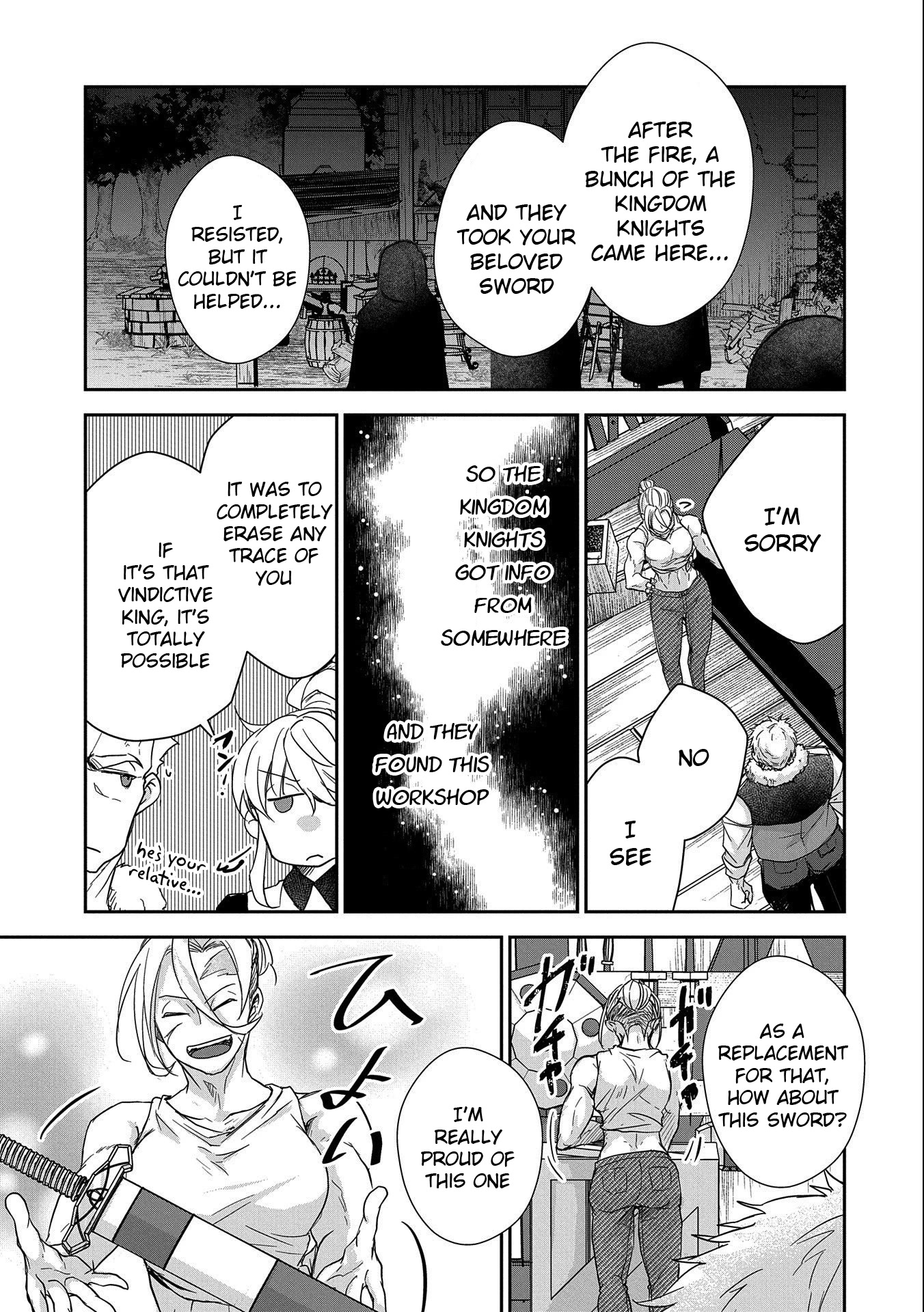 Senki to Yobareta Otoko, Ouke ni Ansatsu Saretara Musume wo Hiroi, Issho ni Slow Life wo Hajimeru Chapter 25 page 11 - Chapter 25