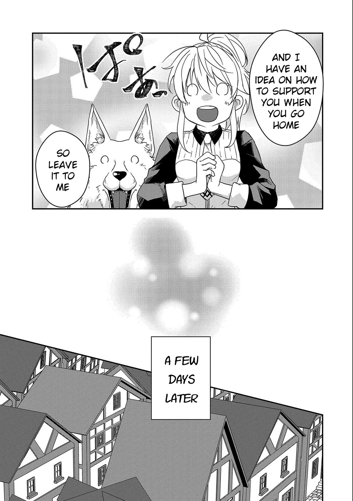 Senki to Yobareta Otoko, Ouke ni Ansatsu Saretara Musume wo Hiroi, Issho ni Slow Life wo Hajimeru Chapter 26 page 13 - Chapter 26