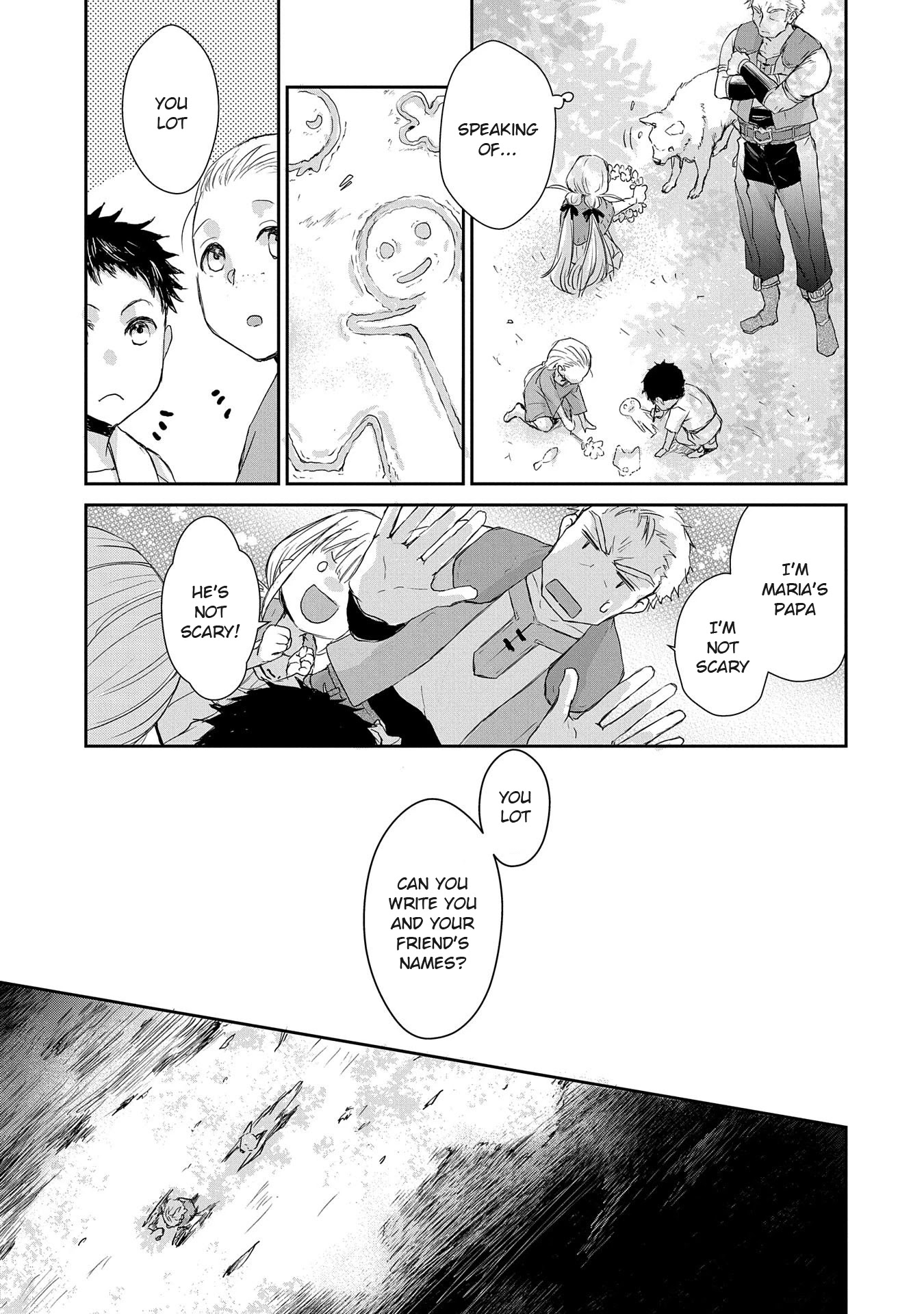 Senki to Yobareta Otoko, Ouke ni Ansatsu Saretara Musume wo Hiroi, Issho ni Slow Life wo Hajimeru Chapter 3 page 7 - Chapter 3