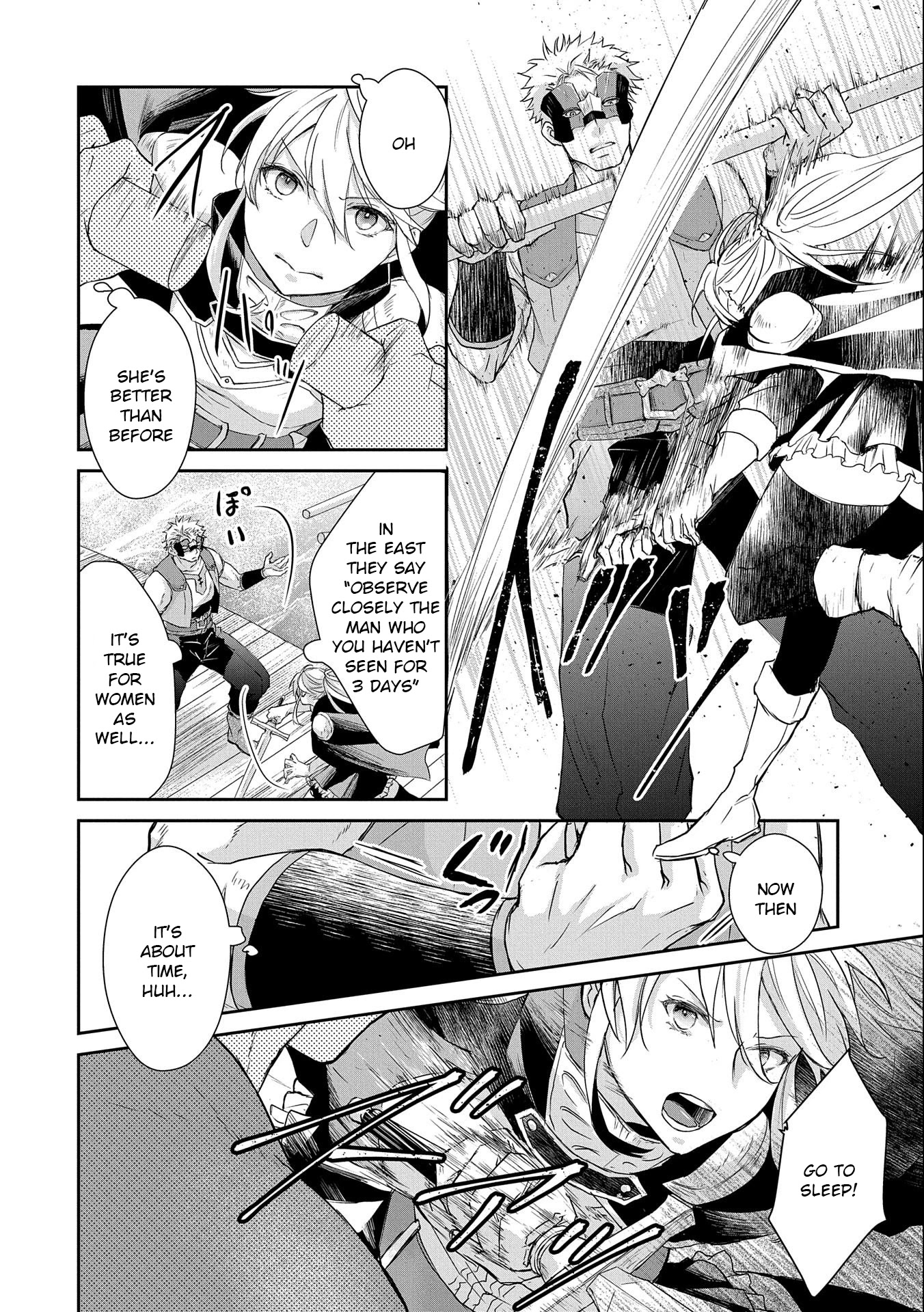 Senki to Yobareta Otoko, Ouke ni Ansatsu Saretara Musume wo Hiroi, Issho ni Slow Life wo Hajimeru Chapter 4 page 10 - Chapter 4