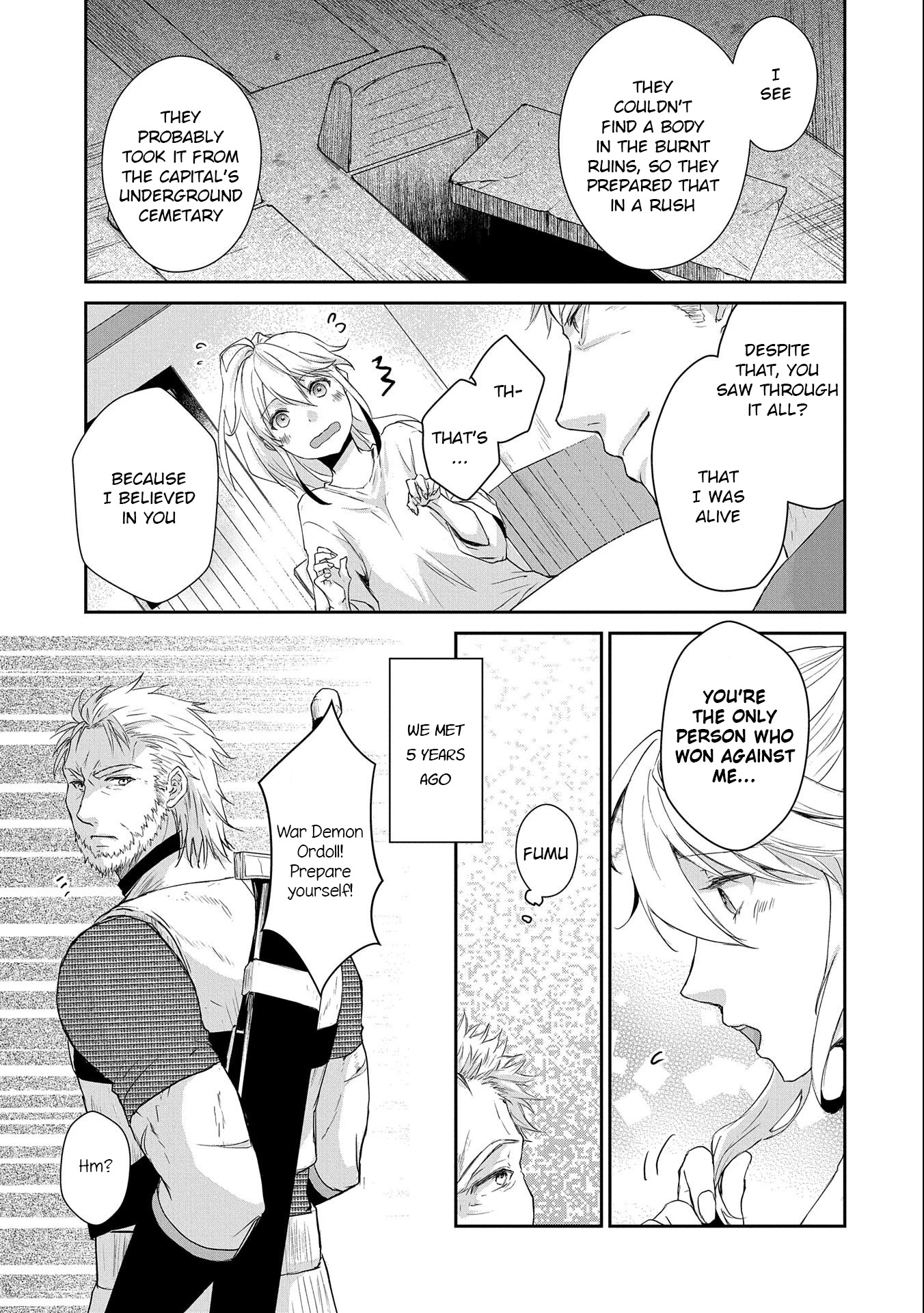 Senki to Yobareta Otoko, Ouke ni Ansatsu Saretara Musume wo Hiroi, Issho ni Slow Life wo Hajimeru Chapter 4 page 17 - Chapter 4
